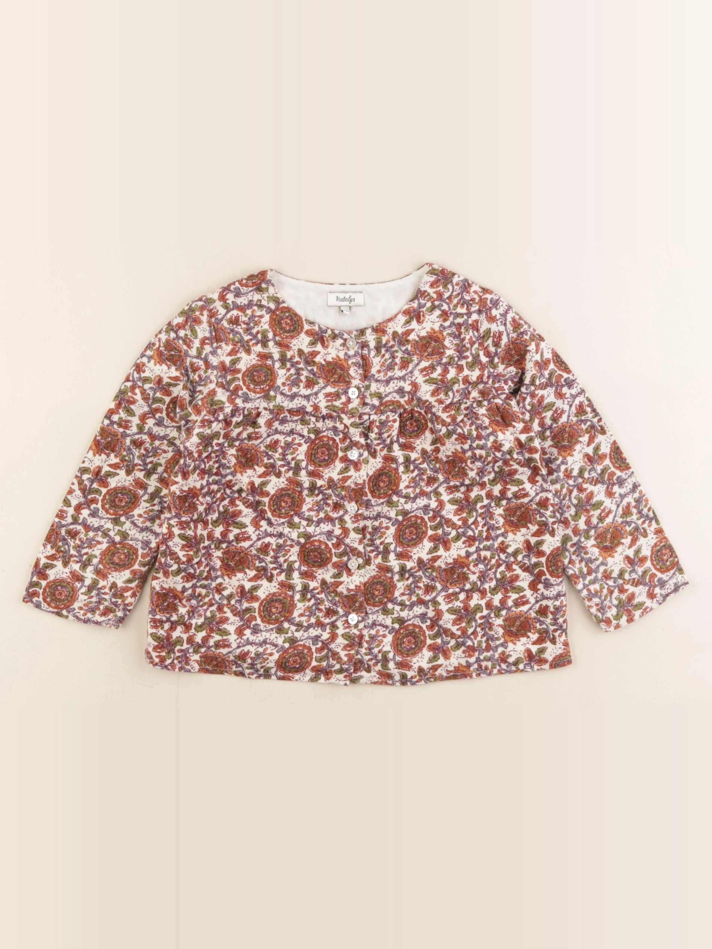 Natalys - blouse multicolore - 36 mois