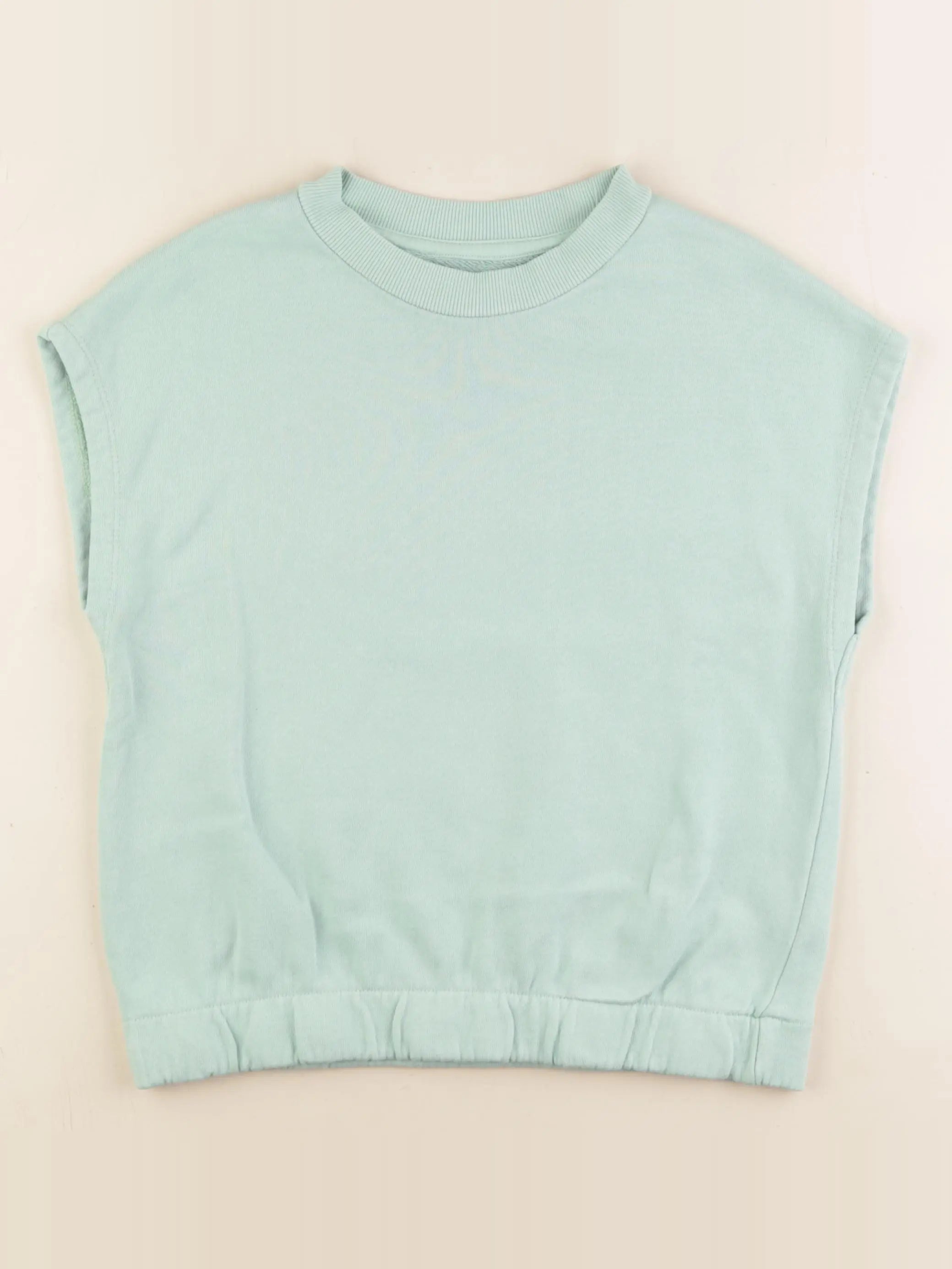 Monoprix - sweat vert - 10 ans