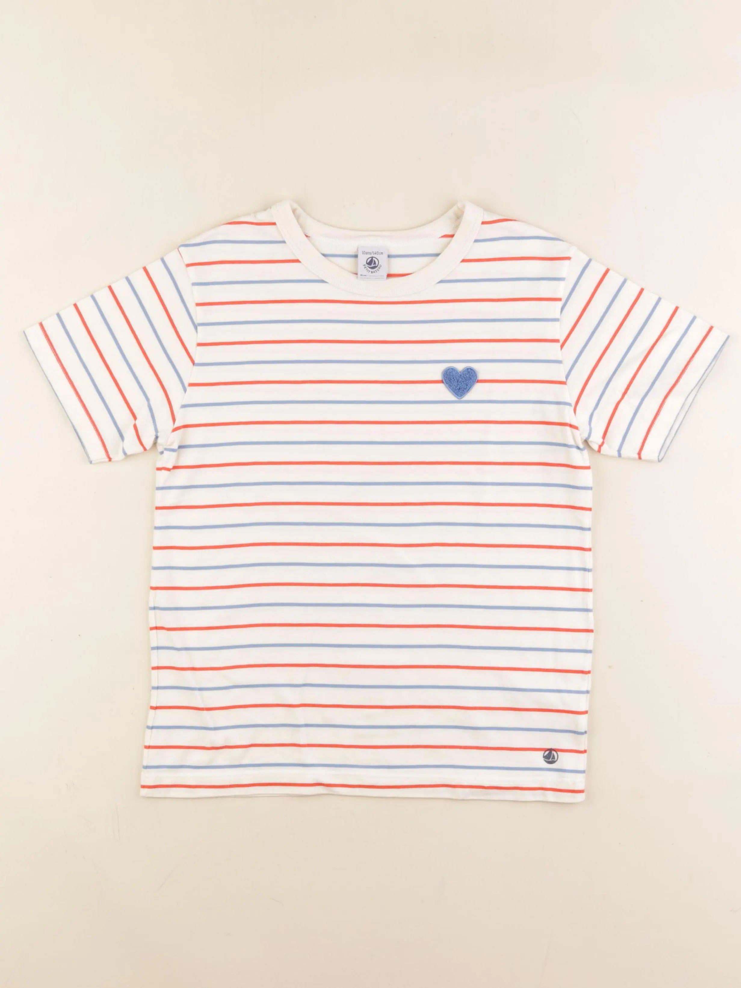 Petit Bateau - tee-shirt multicolore - 10 ans