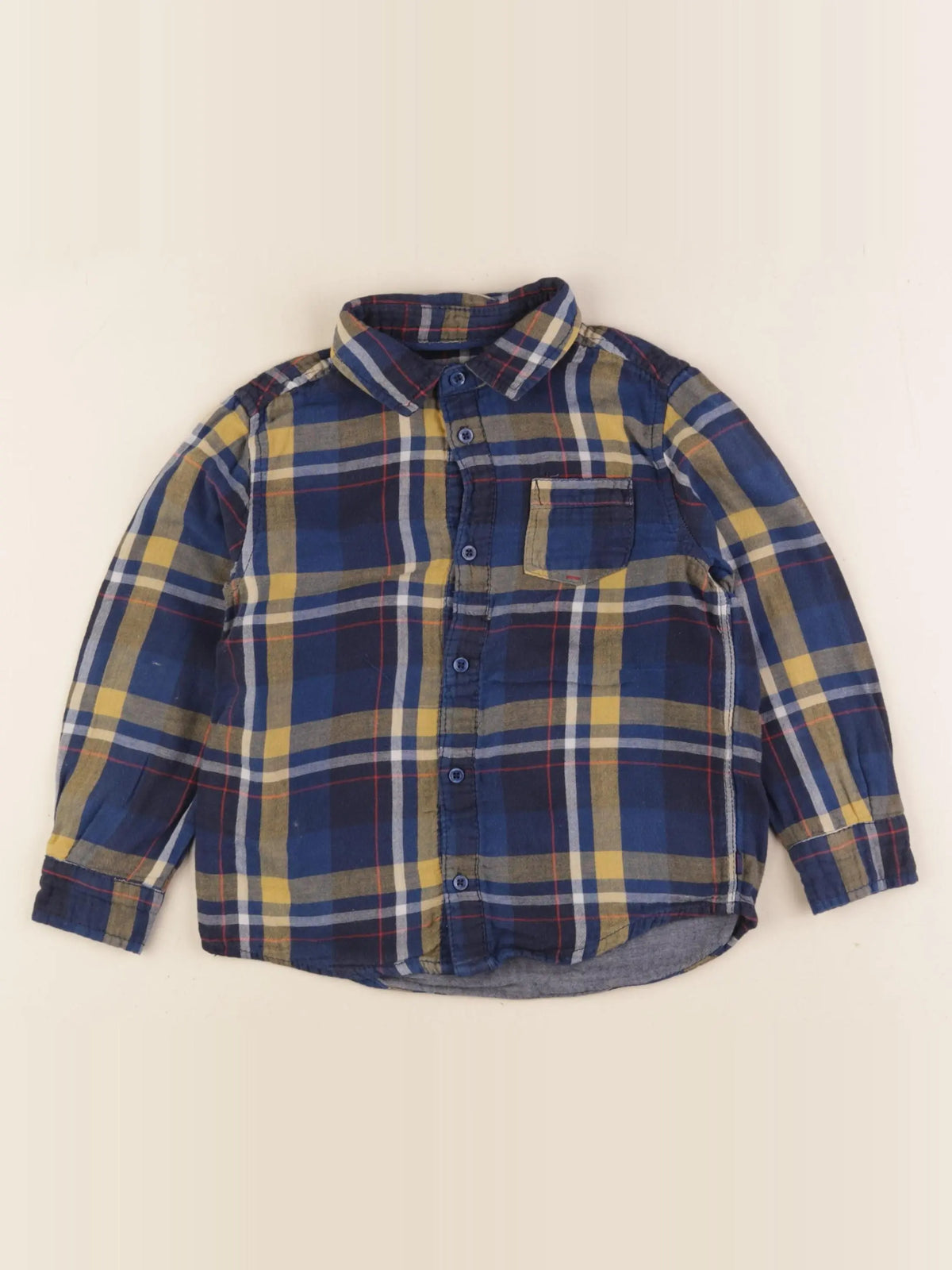 Okaidi - chemise multicolore - 4 ans