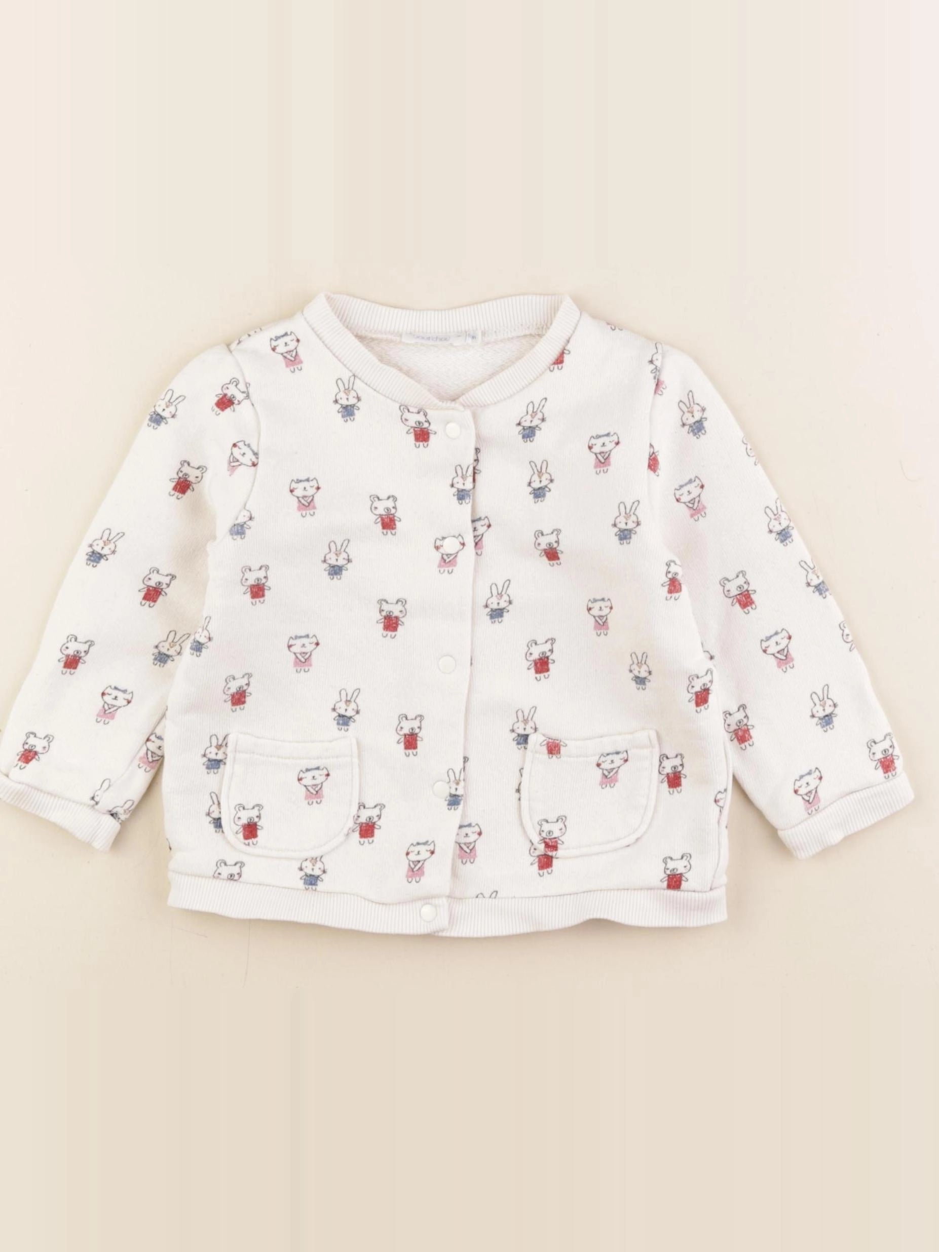 Boutchou - sweat beige - 18 mois