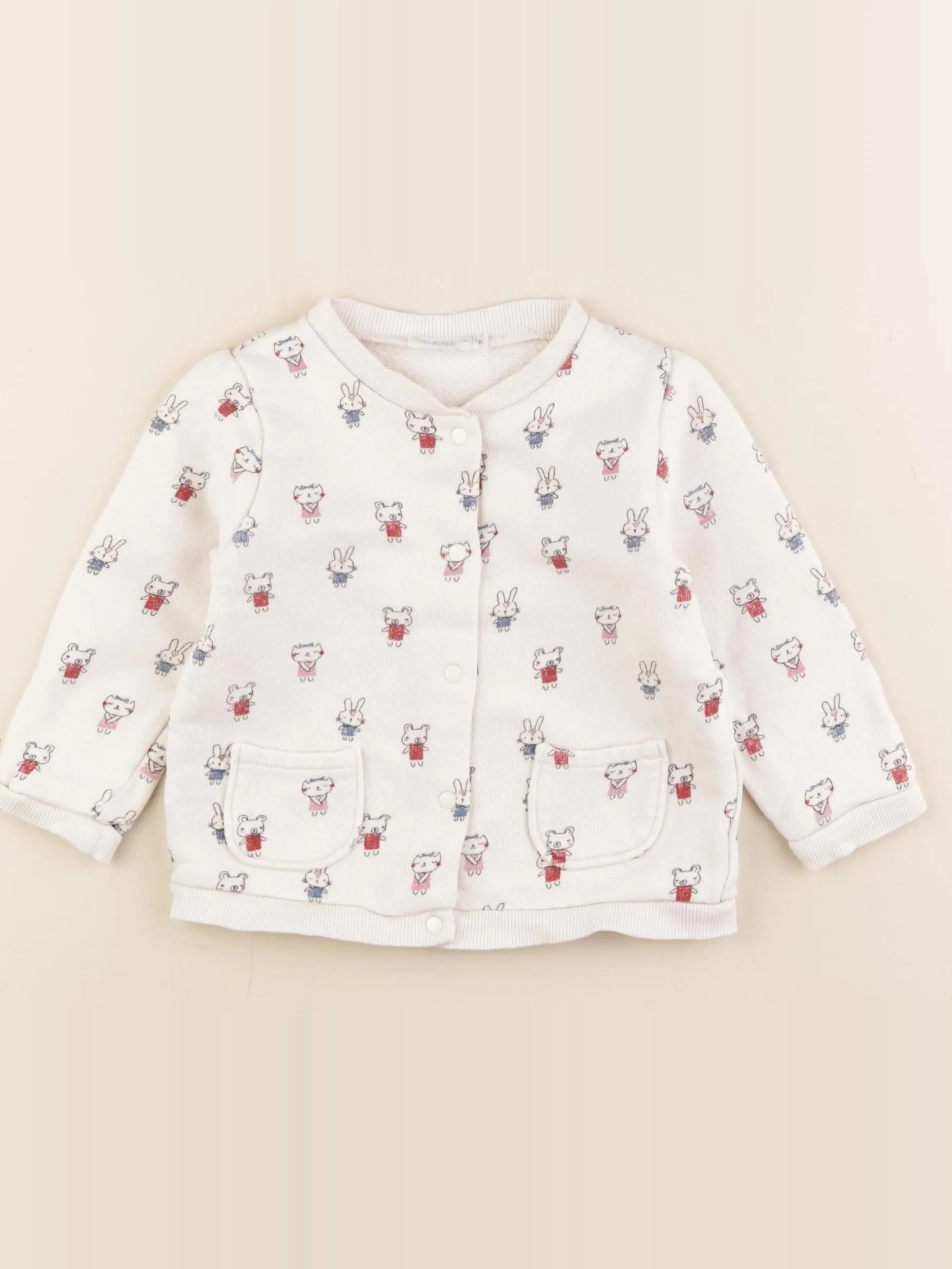 Boutchou - sweat beige - 18 mois