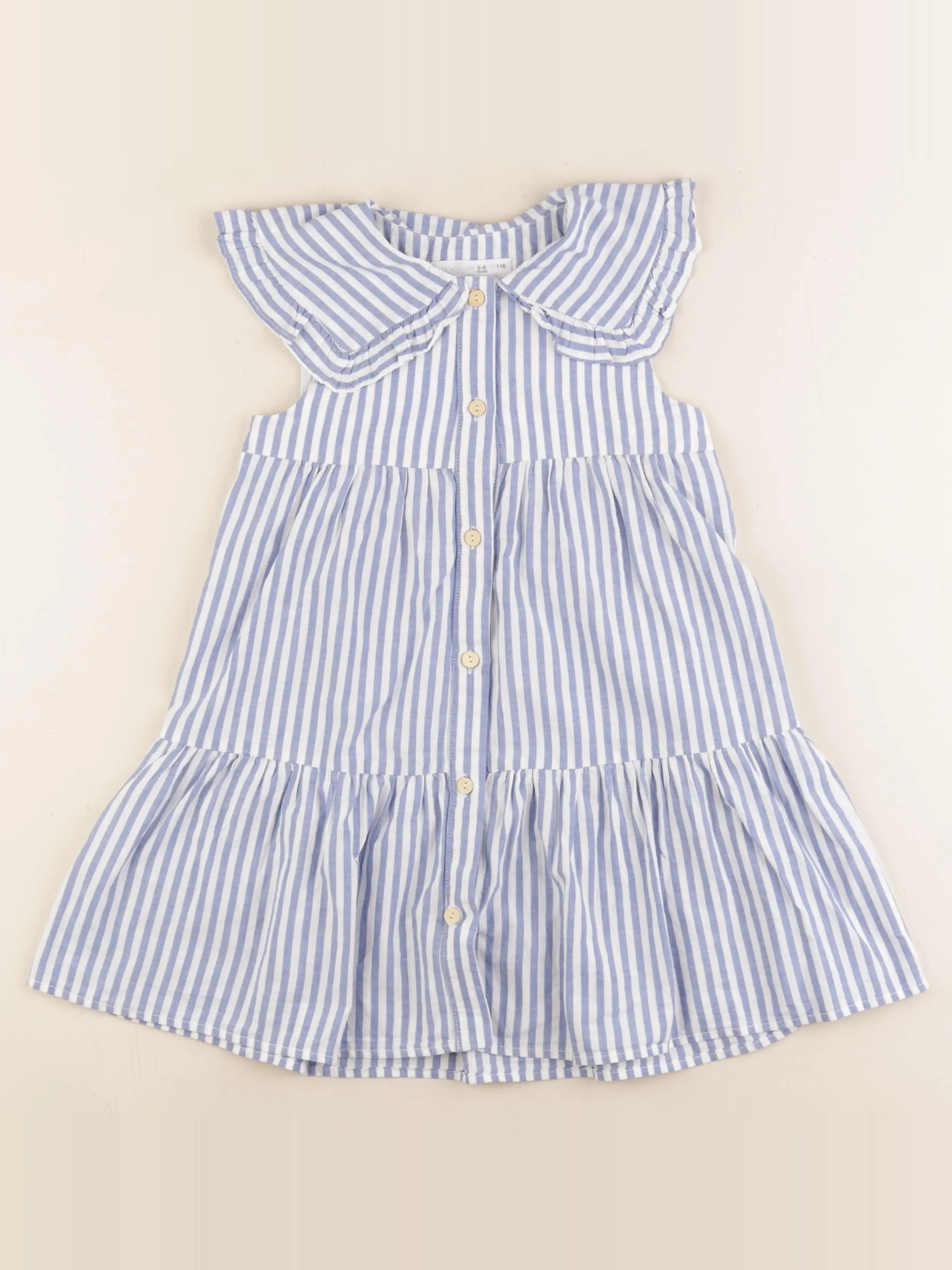 Zara - robe bleu - 5/6 ans