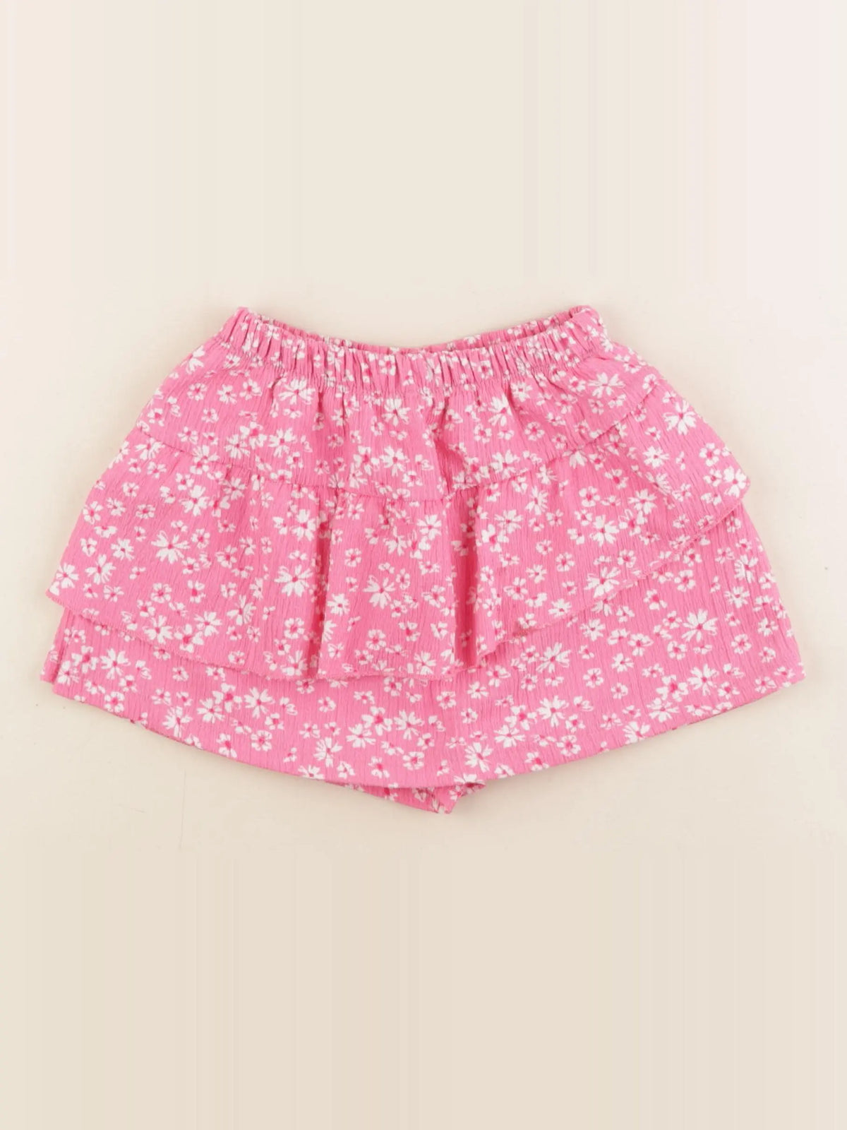 Zara - jupe short rose - 4/5 ans