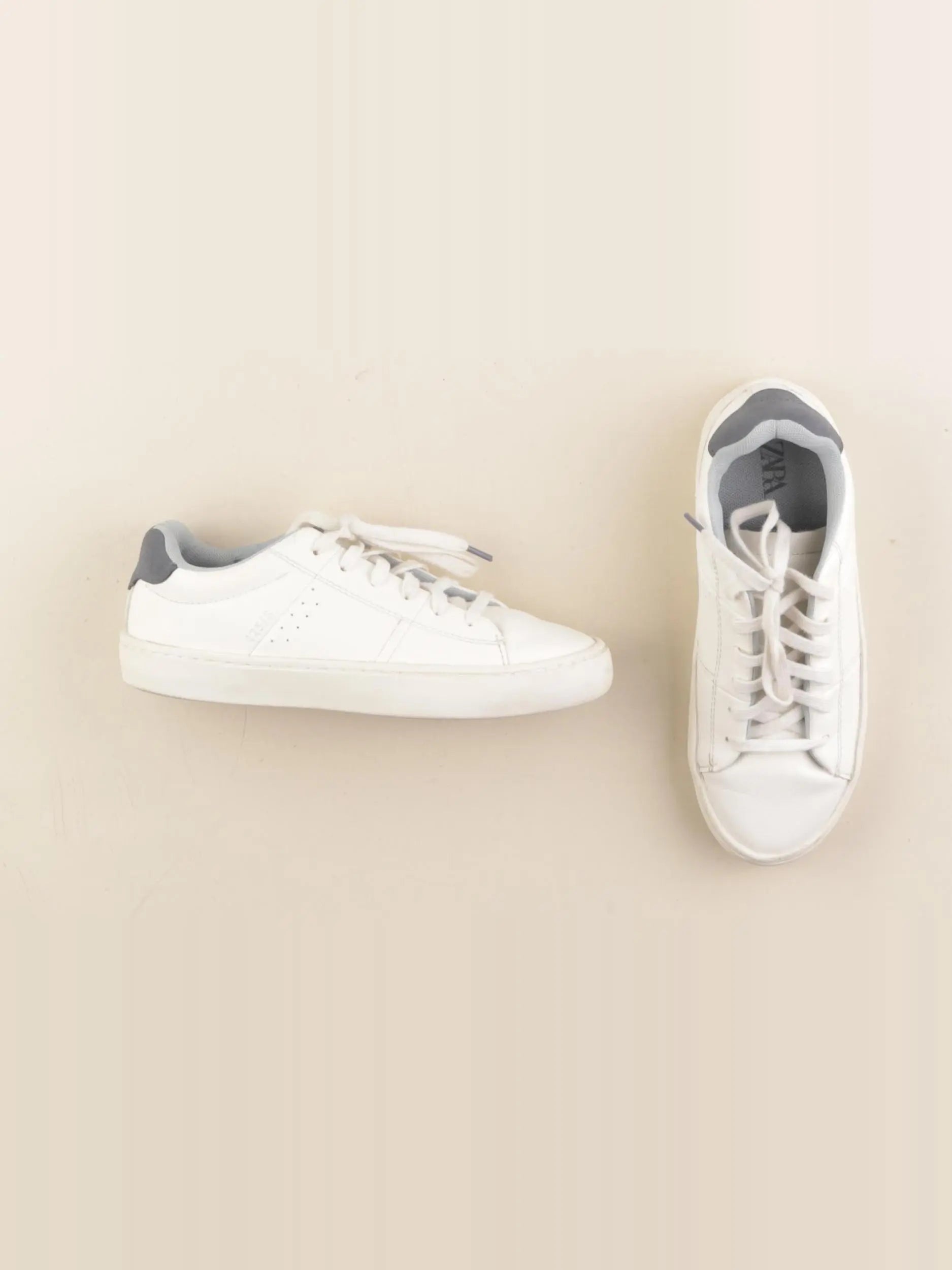 Zara - baskets blanc - pointure 35