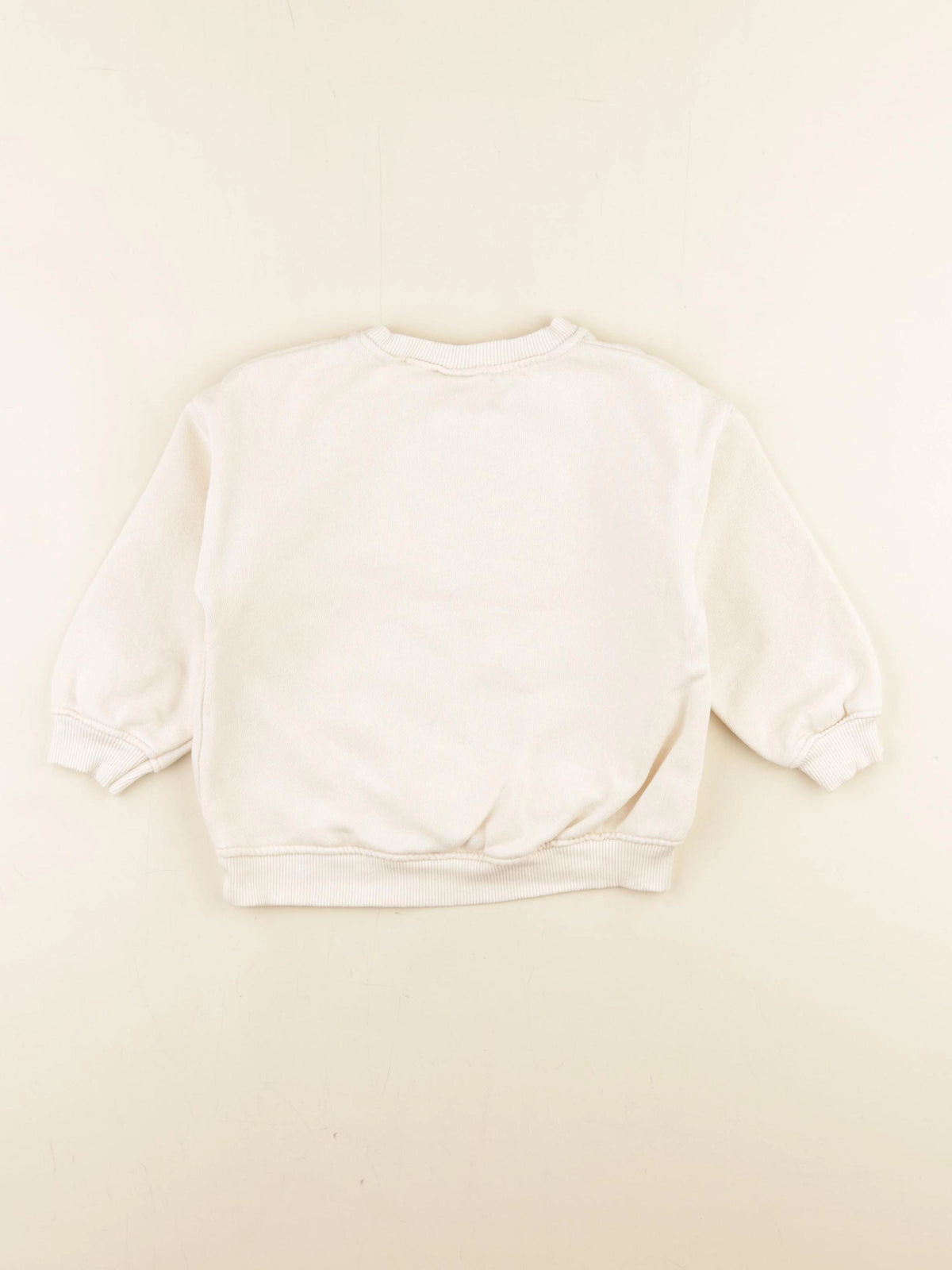 Zara - sweat beige - 2 ans