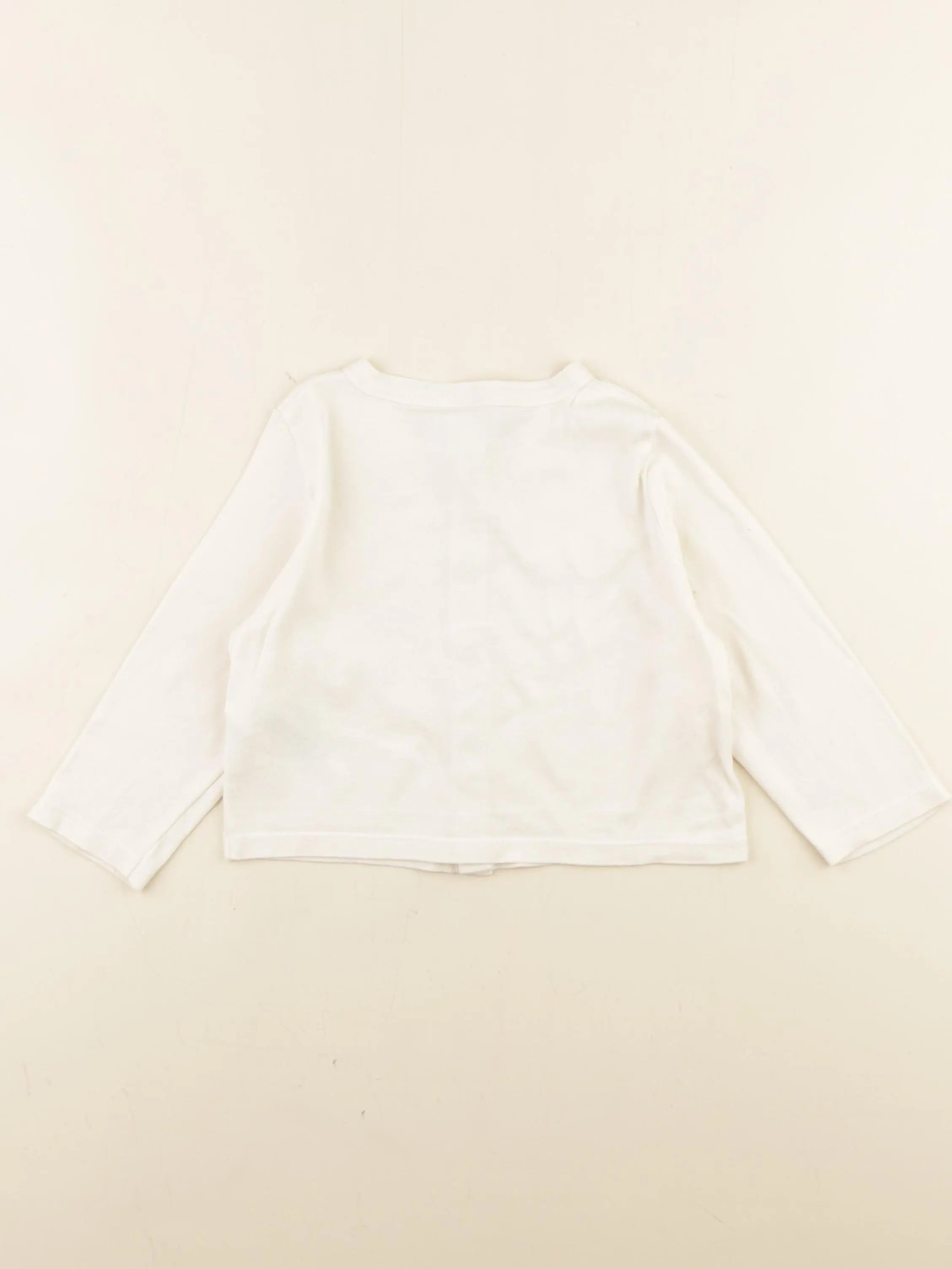 Petit Bateau - tee-shirt beige - 24 mois