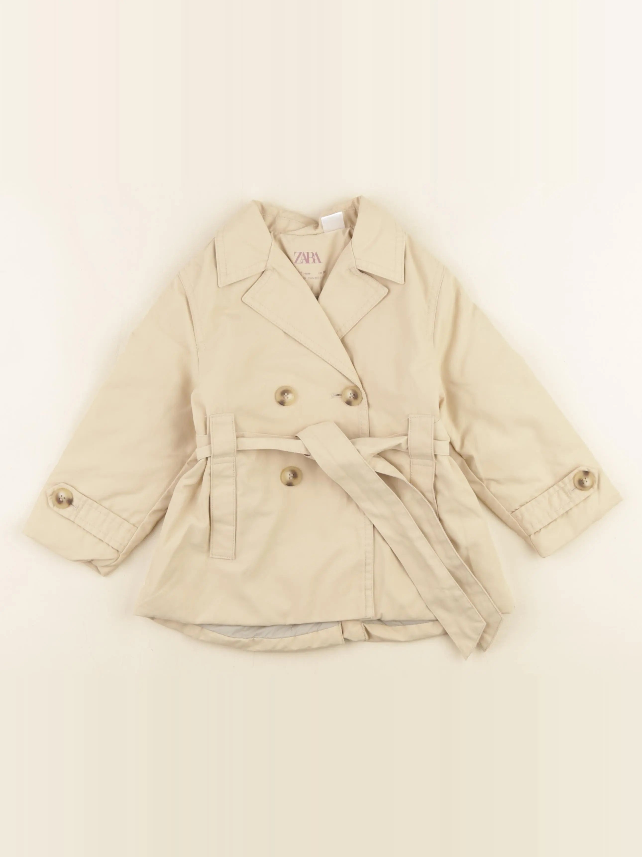 Zara - trench beige - 18 mois