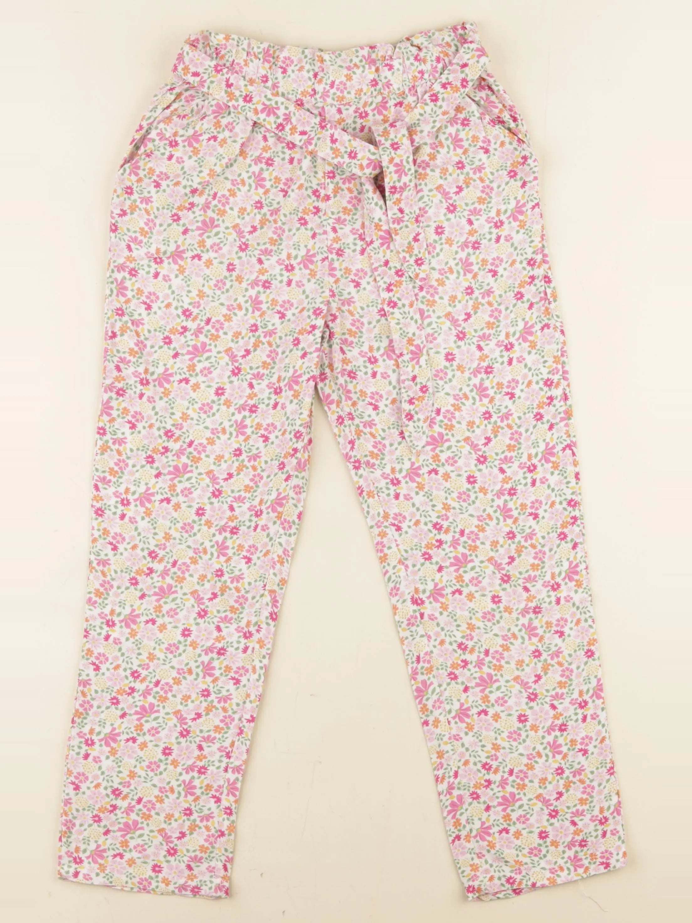 Vertbaudet - pantalon multicolore - 7 ans