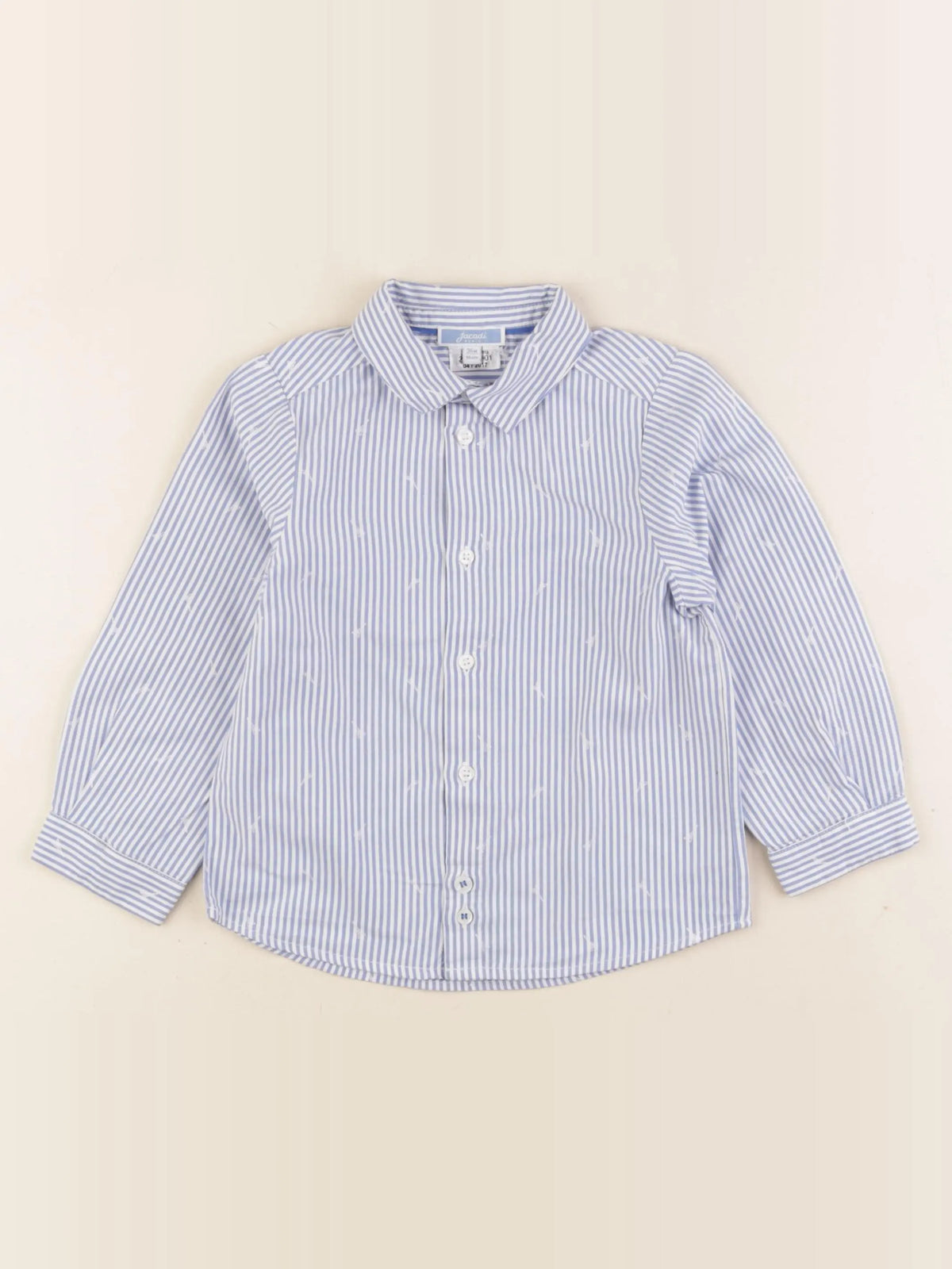 Jacadi - chemise bleu - 36 mois