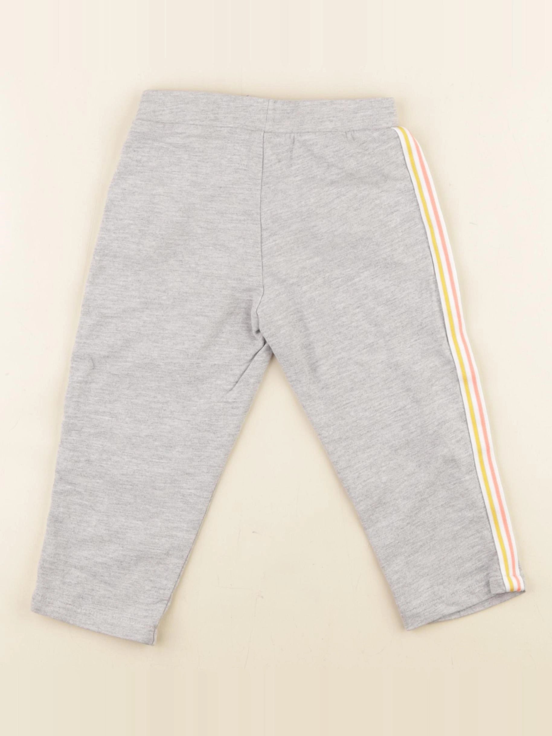 Vertbaudet - jogging gris - 2 ans