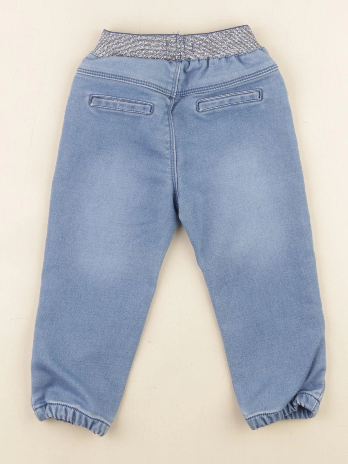 Vertbaudet - pantalon bleu - 2 ans