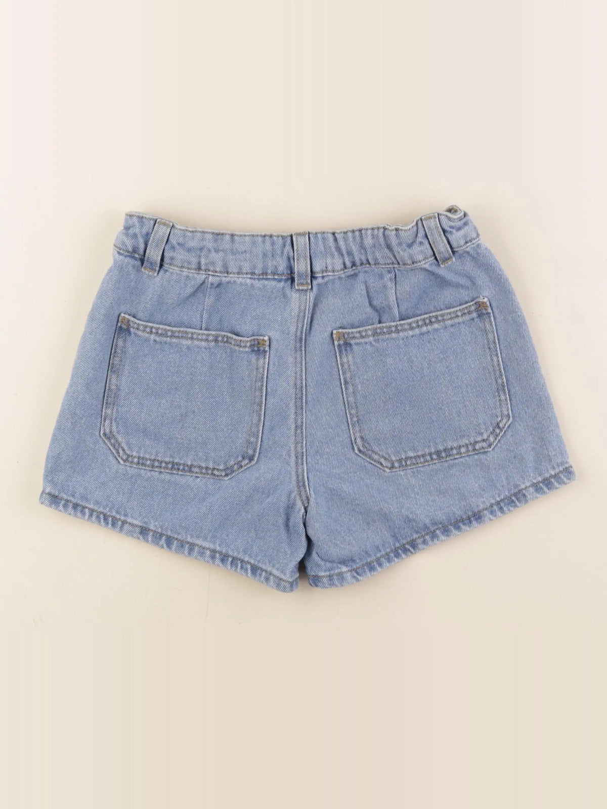 Monoprix - short bleu - 6 ans