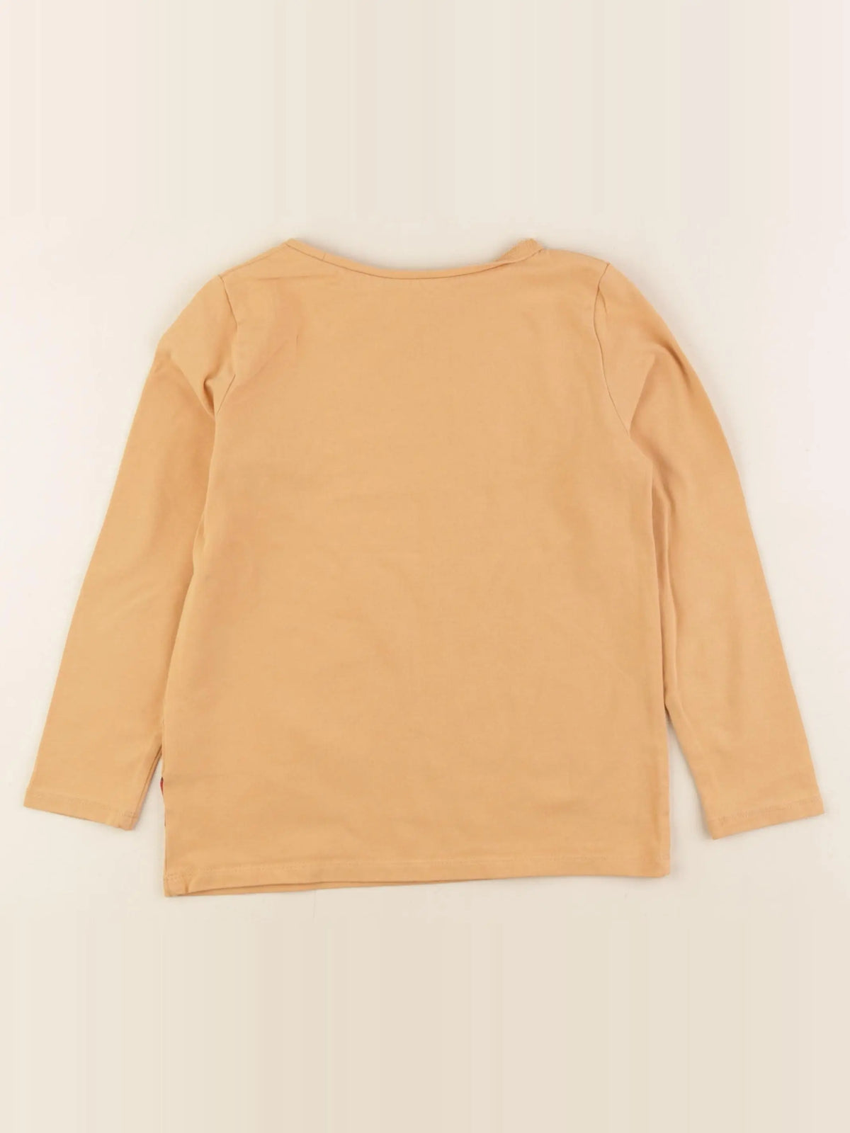 H&M - tee-shirt beige - 4/6 ans