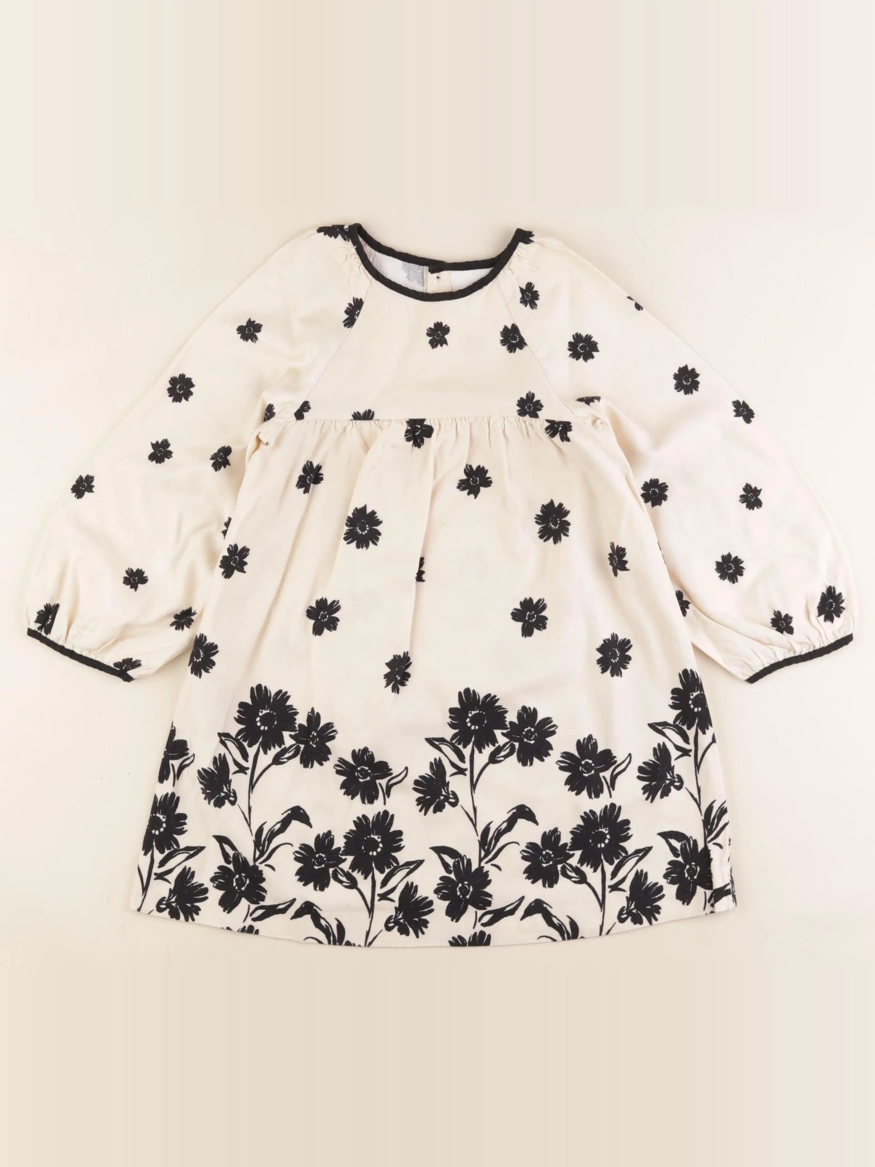 Zara - robe beige - 6 ans