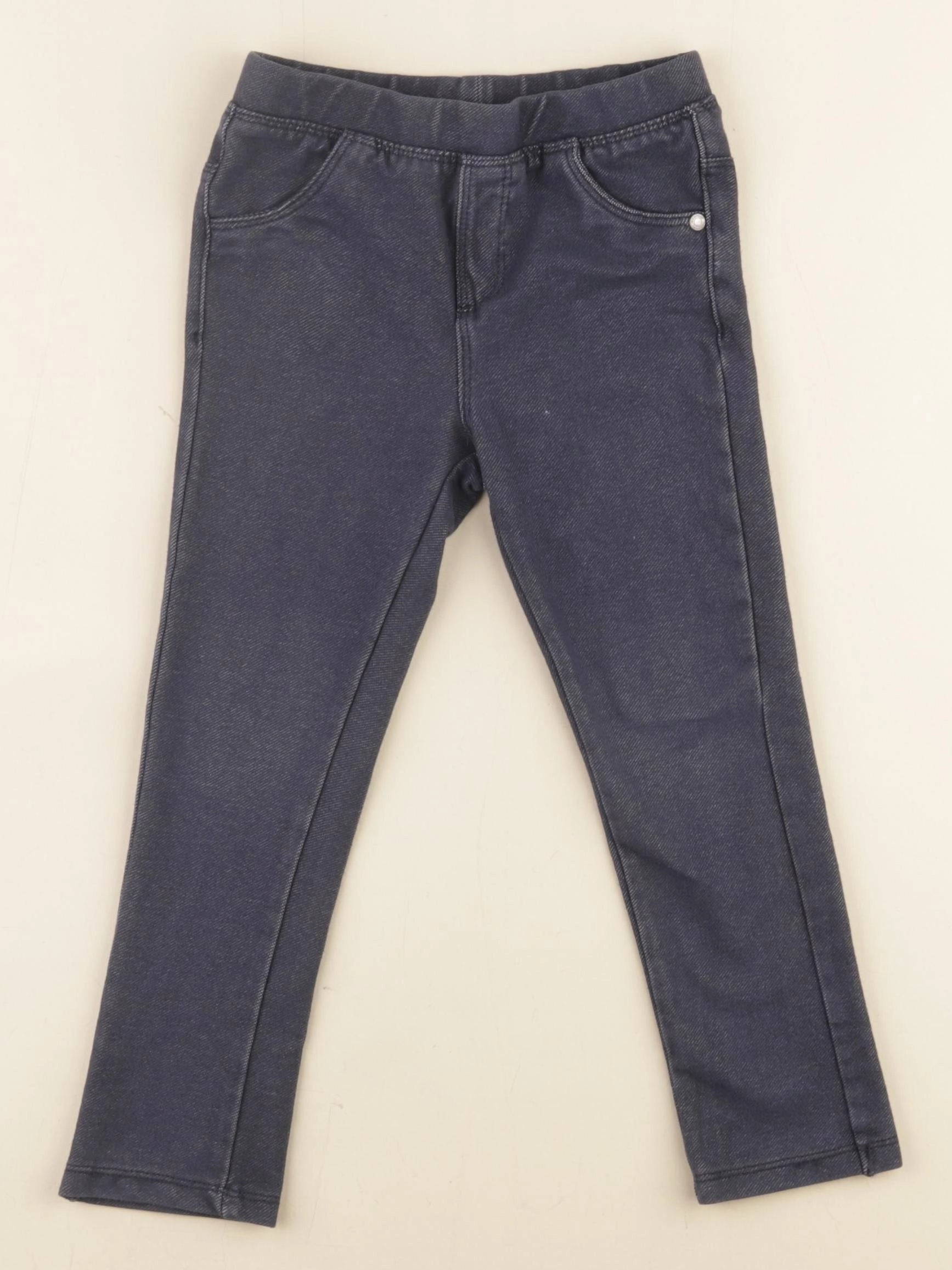 Vertbaudet - jegging bleu - 36 mois