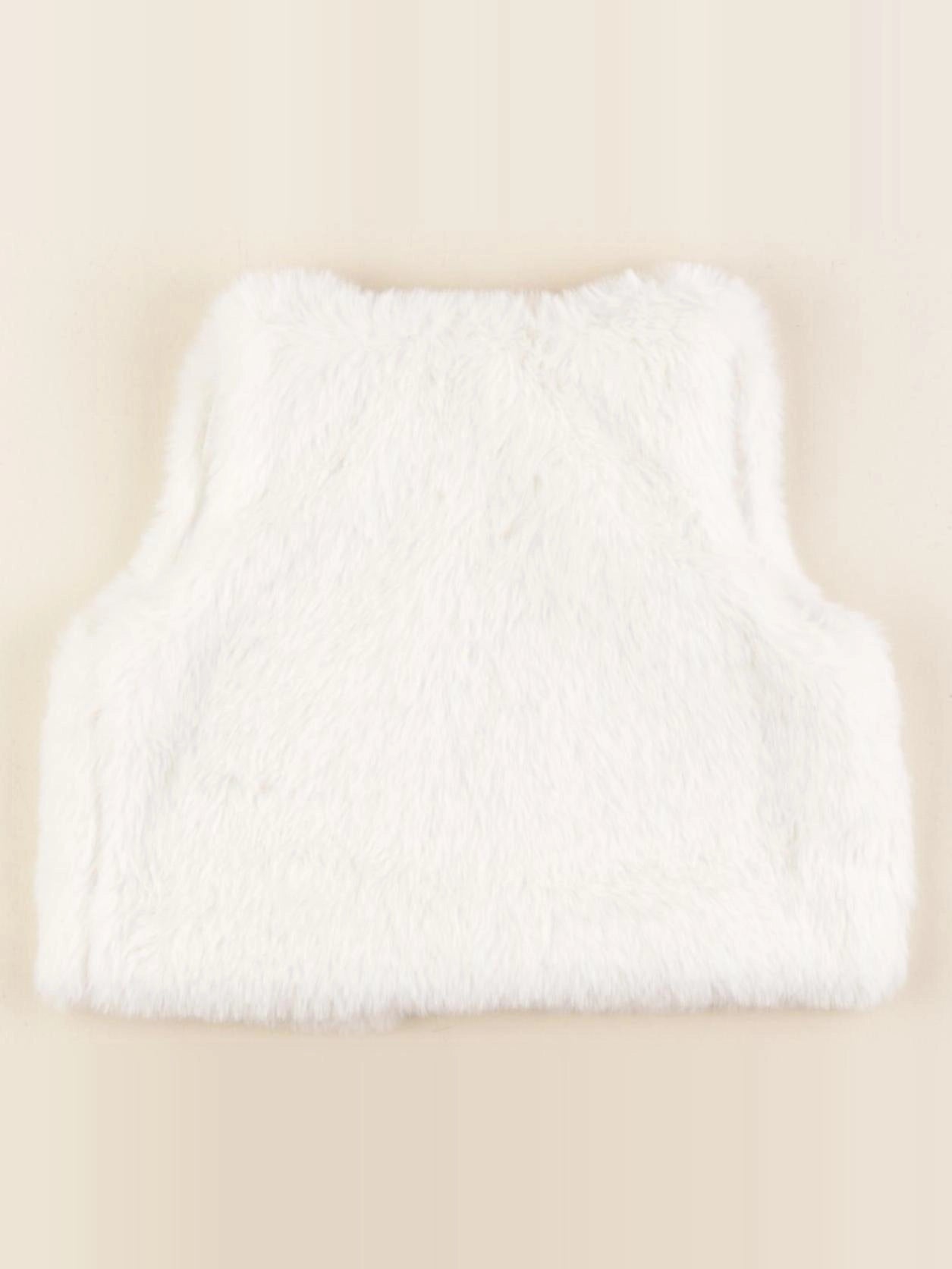 Vertbaudet - gilet blanc - 3 mois