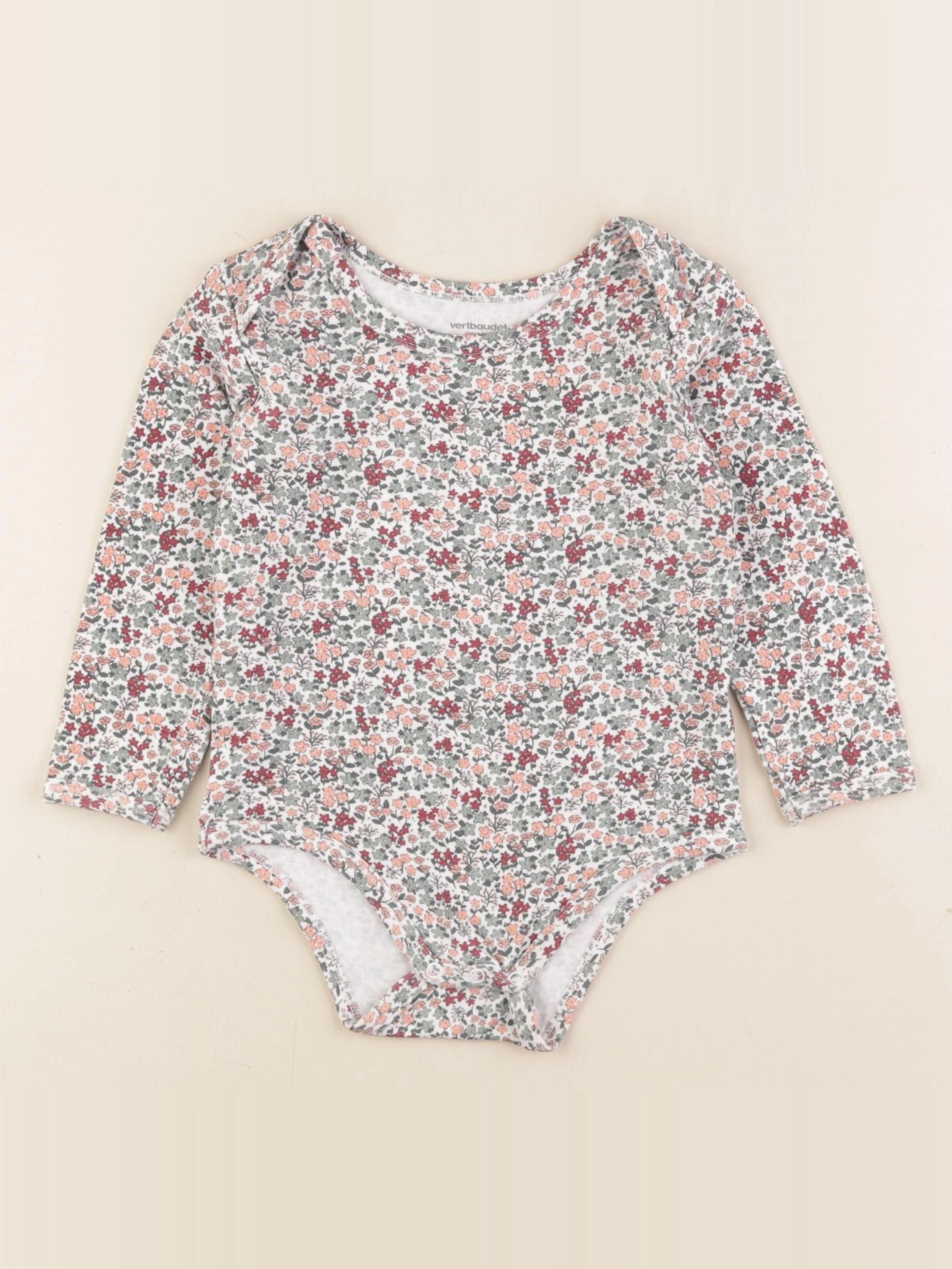 Vertbaudet - body rose - 36 mois