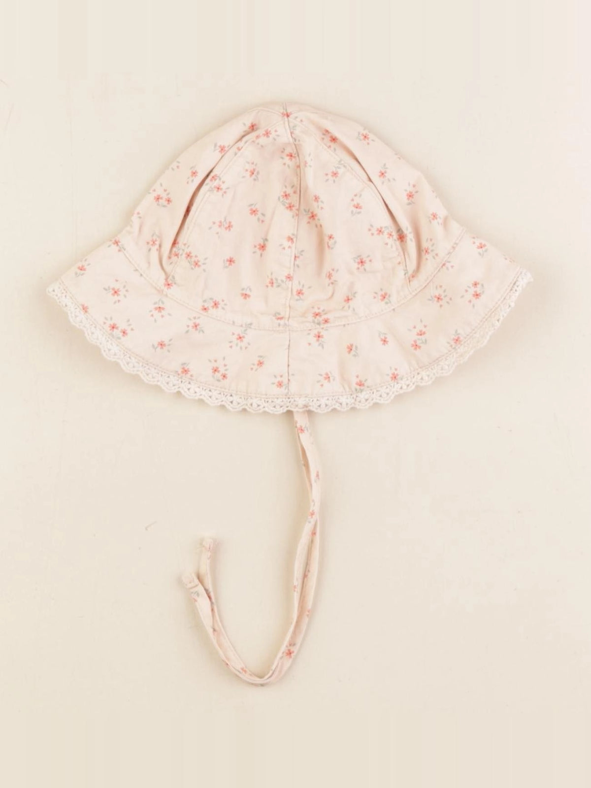 Vertbaudet - bonnet rose - 3/6 mois