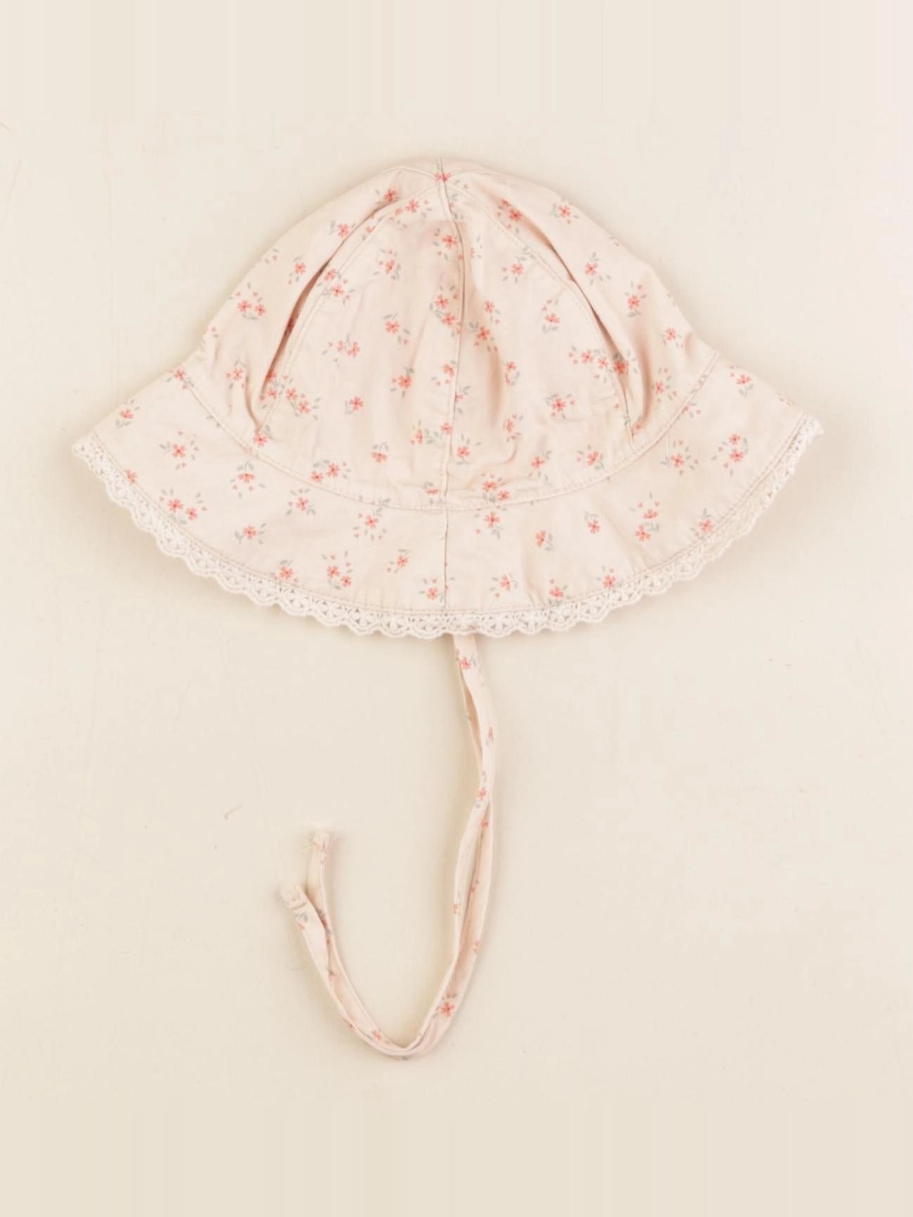 Vertbaudet - bonnet rose - 3/6 mois