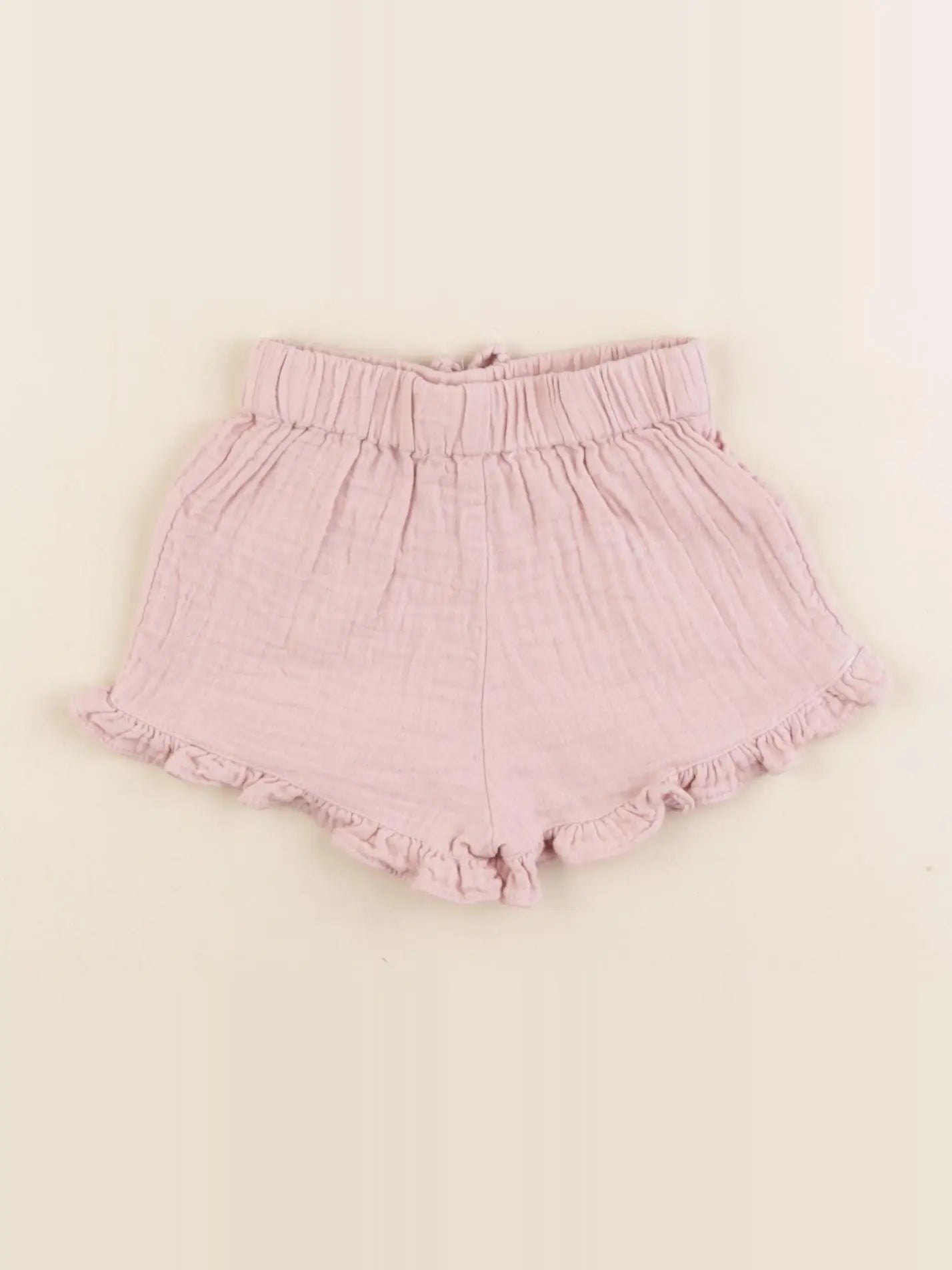 Vertbaudet - short rose - 6 mois