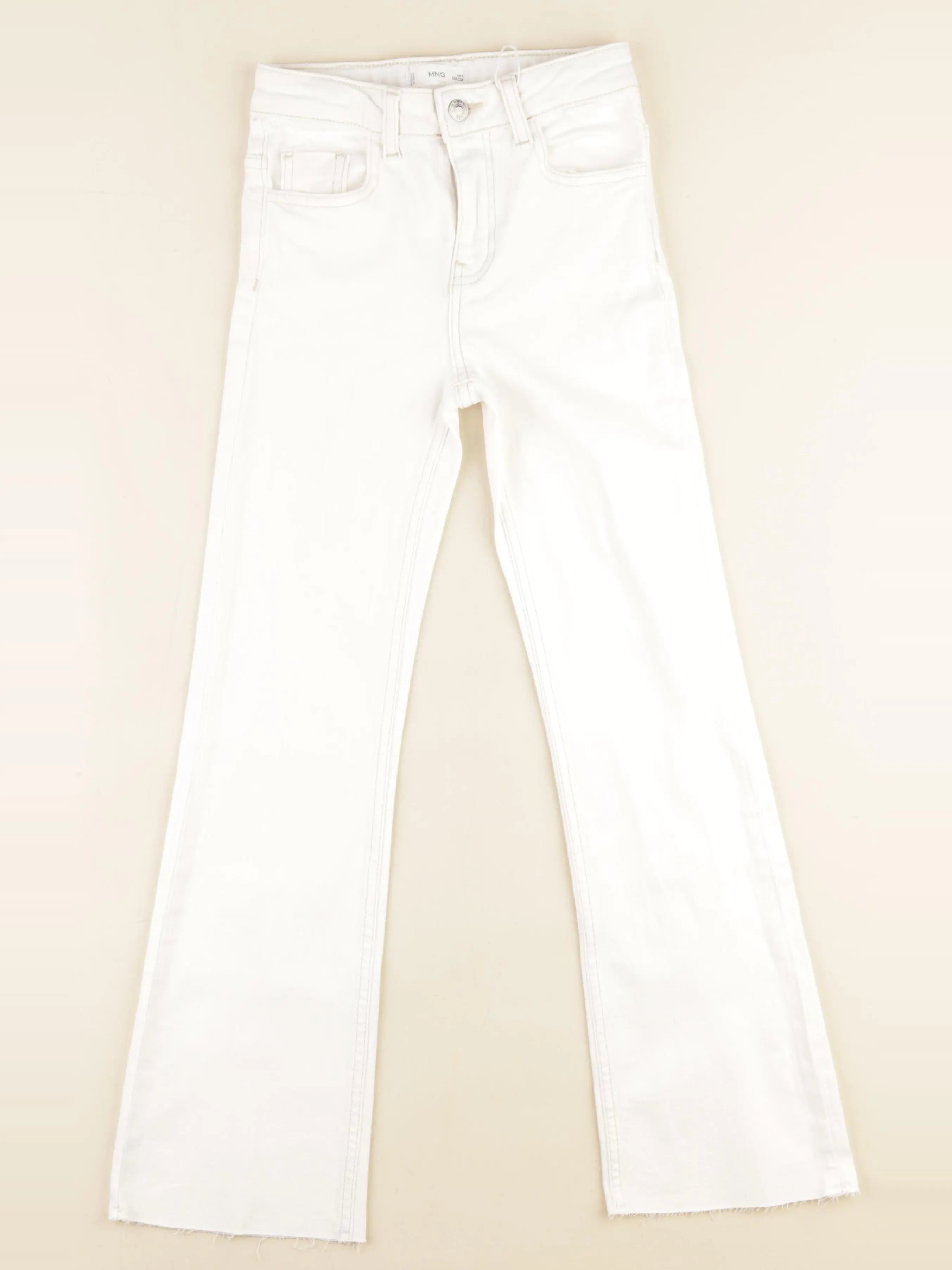 Mango - jean blanc - 9 ans