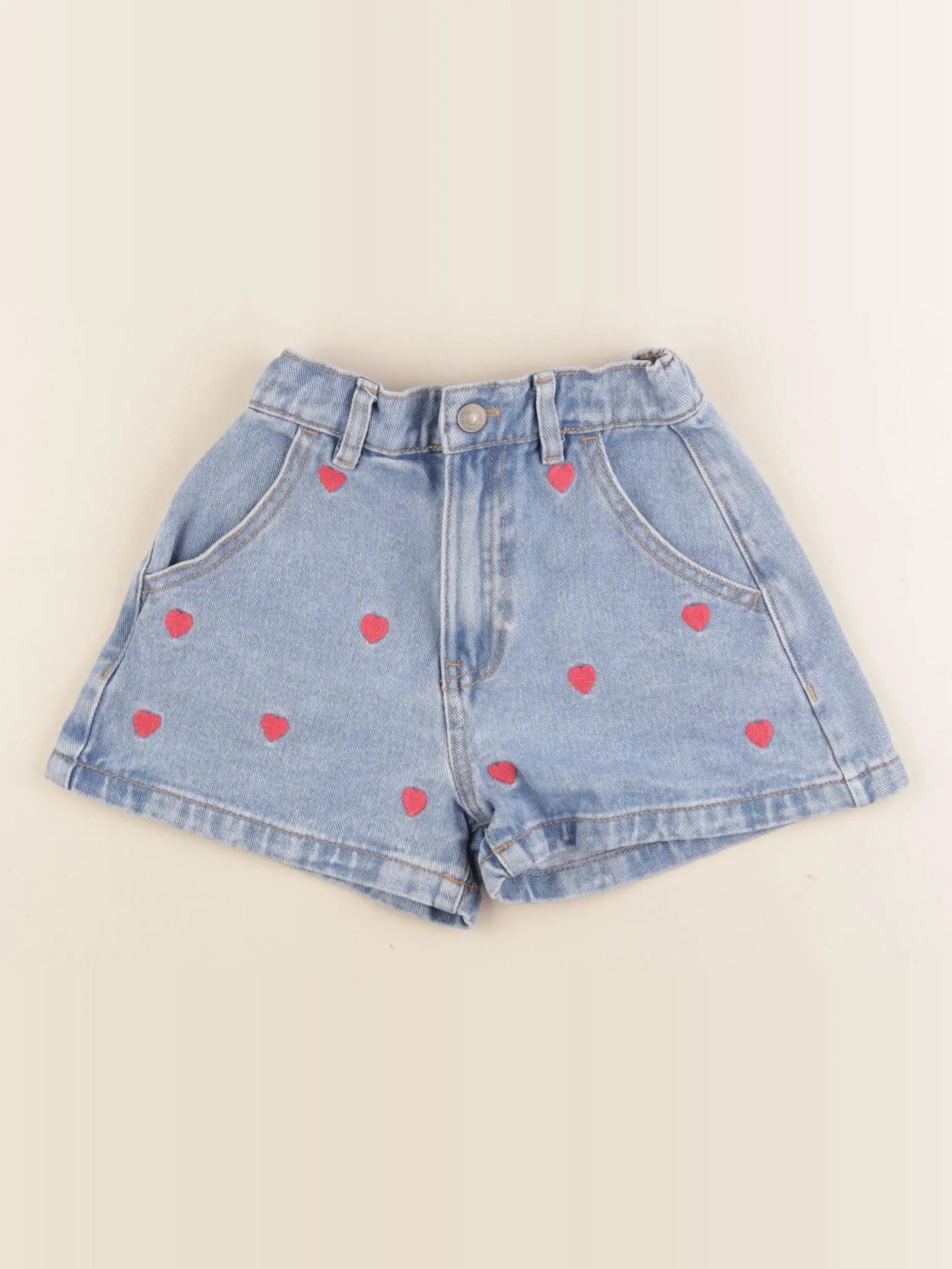 Vertbaudet - short bleu - 6 ans