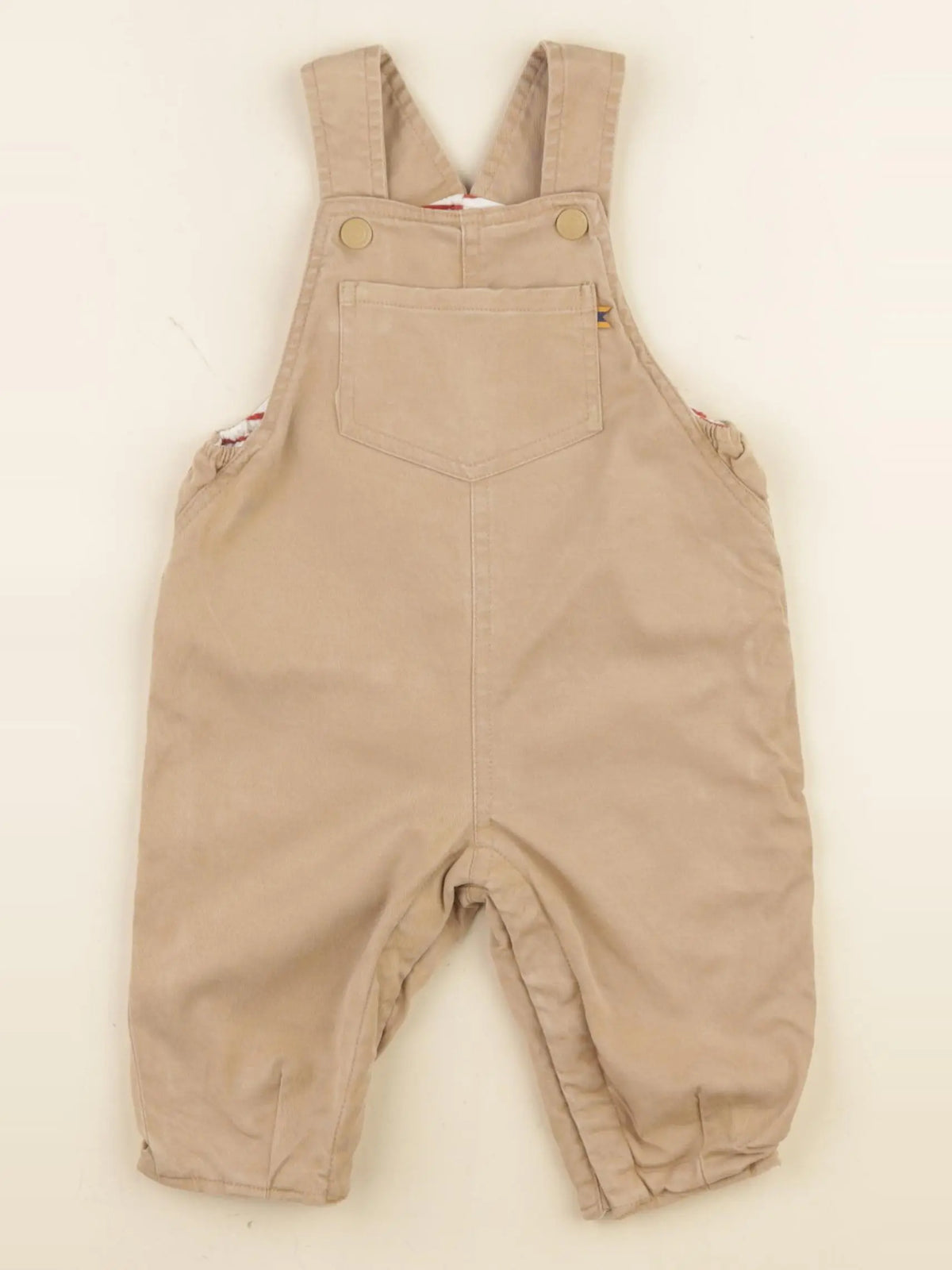 Cadet Rousselle - salopette beige - 6 mois