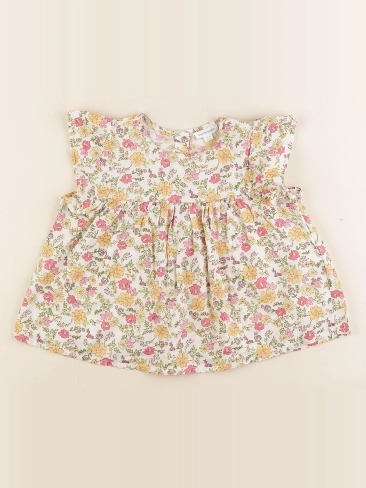 Vertbaudet - blouse multicolore - 4 ans