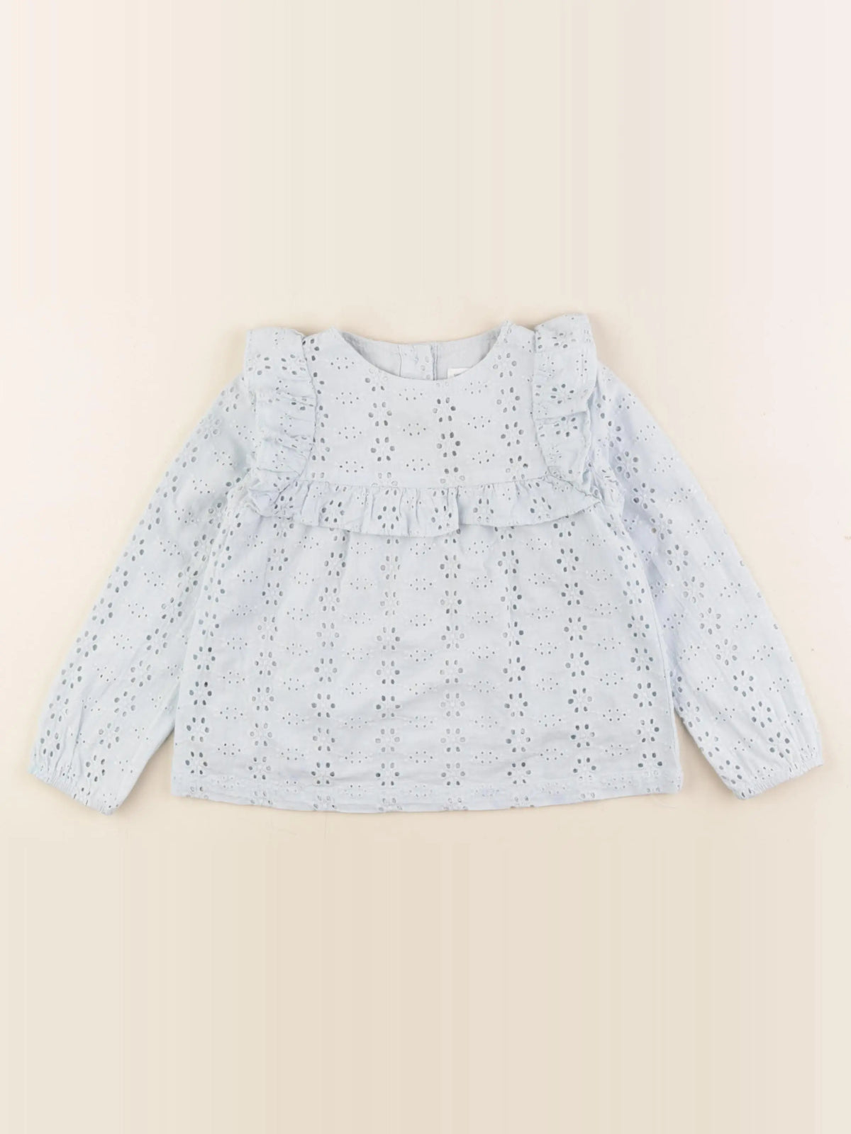 Vertbaudet - blouse bleu - 4 ans