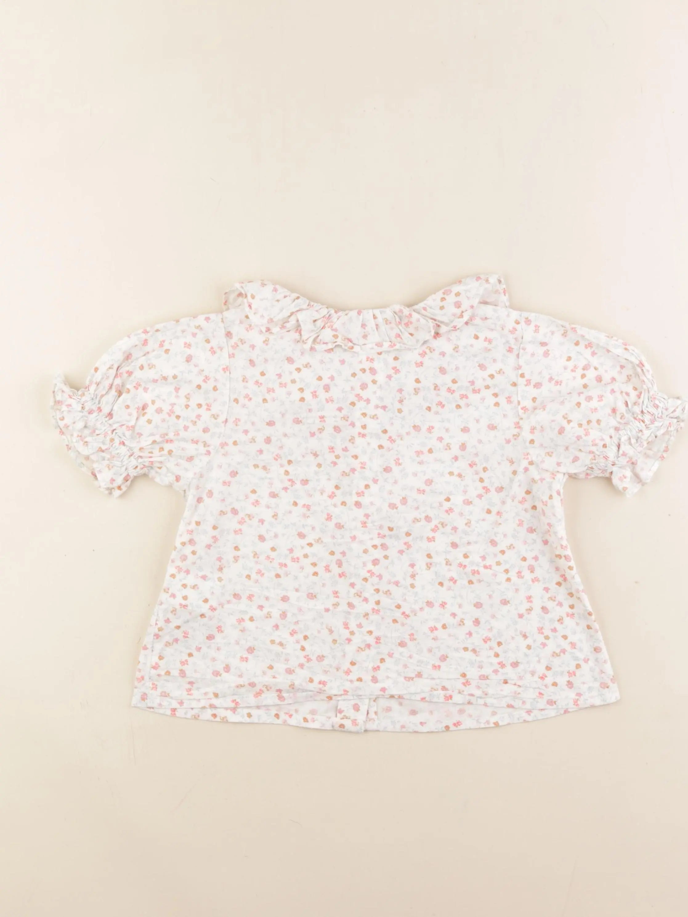 Vertbaudet - blouse blanc - 4 ans