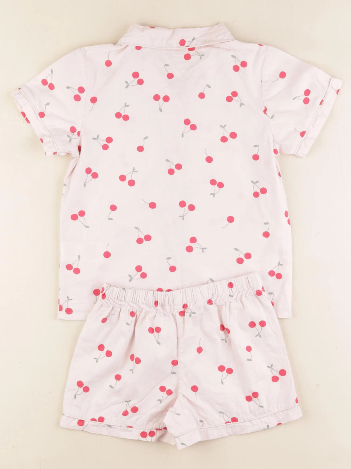 Vertbaudet - pyjama coton rose - 5 ans