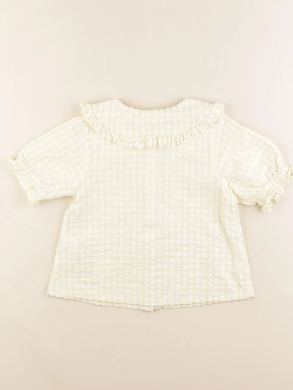 Vertbaudet - blouse jaune - 5 ans