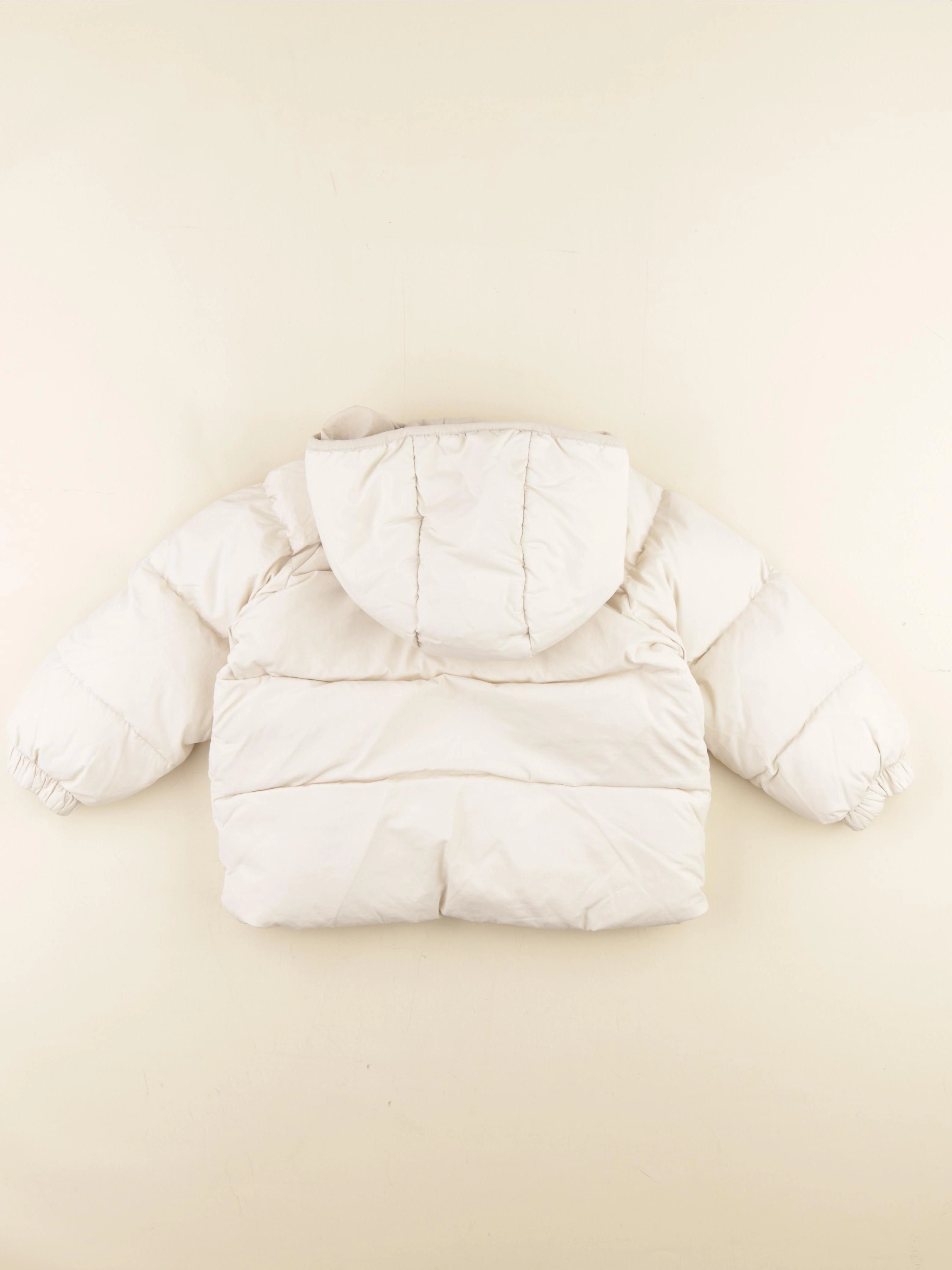 Zara - doudoune beige - 2/3 ans