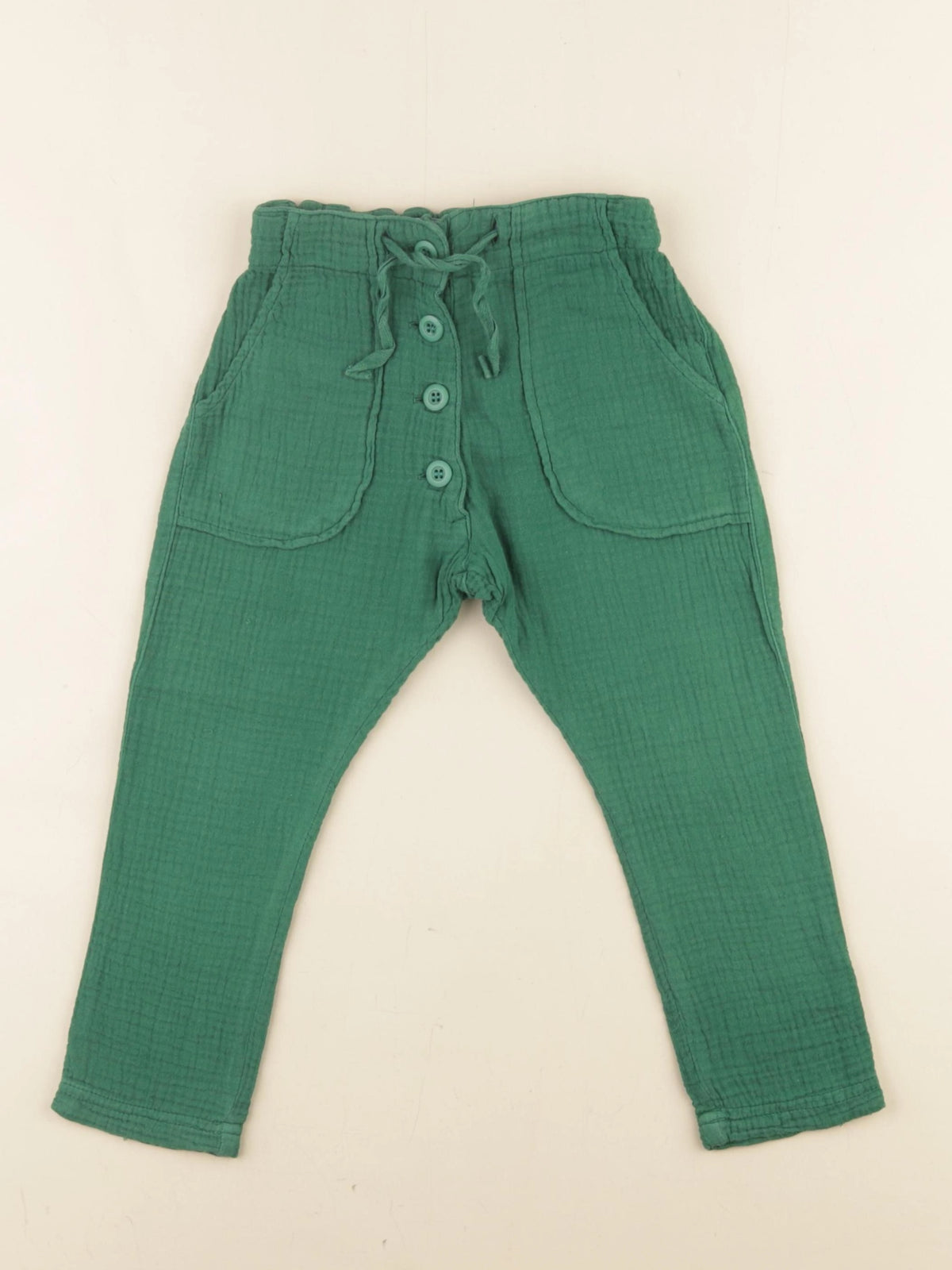 Emile et Ida - pantalon vert - 2 ans