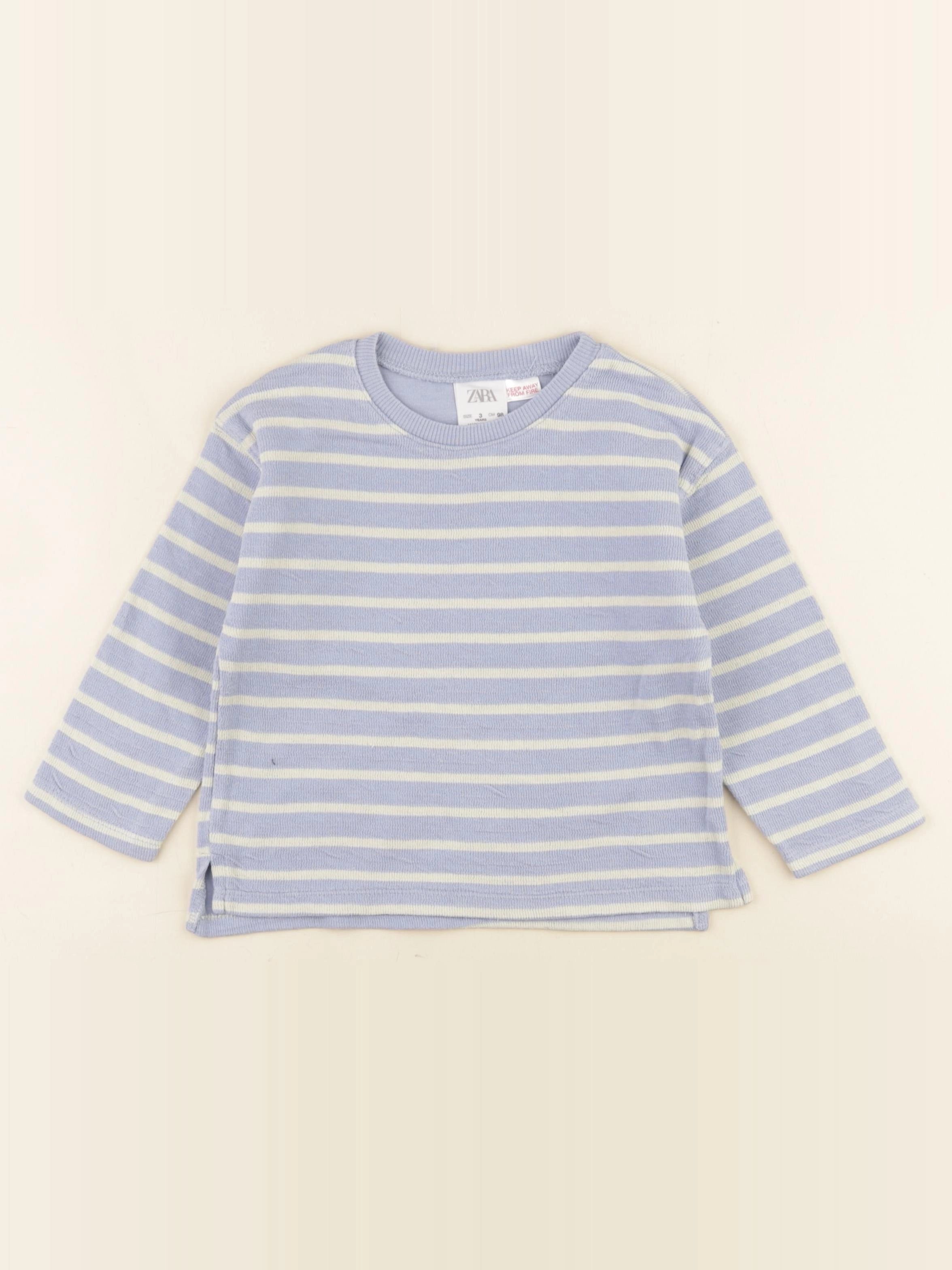 Zara - tee-shirt bleu - 3 ans
