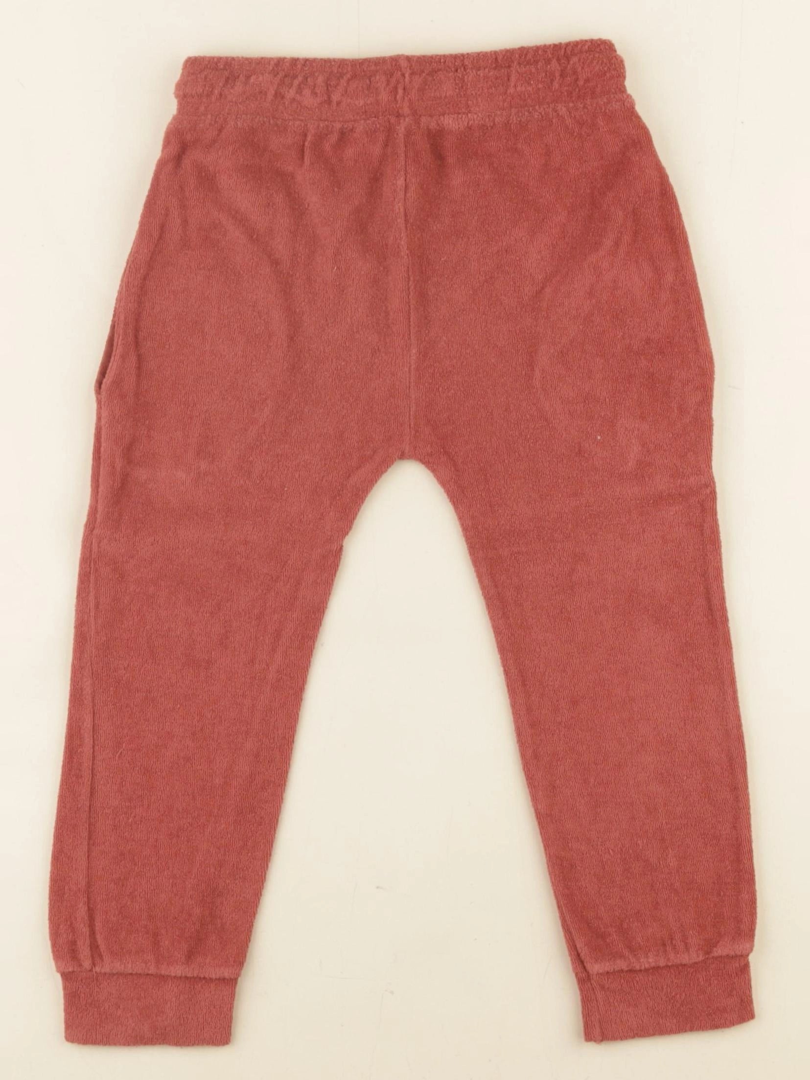 Petit Bateau - sarouel rouge - 3 ans