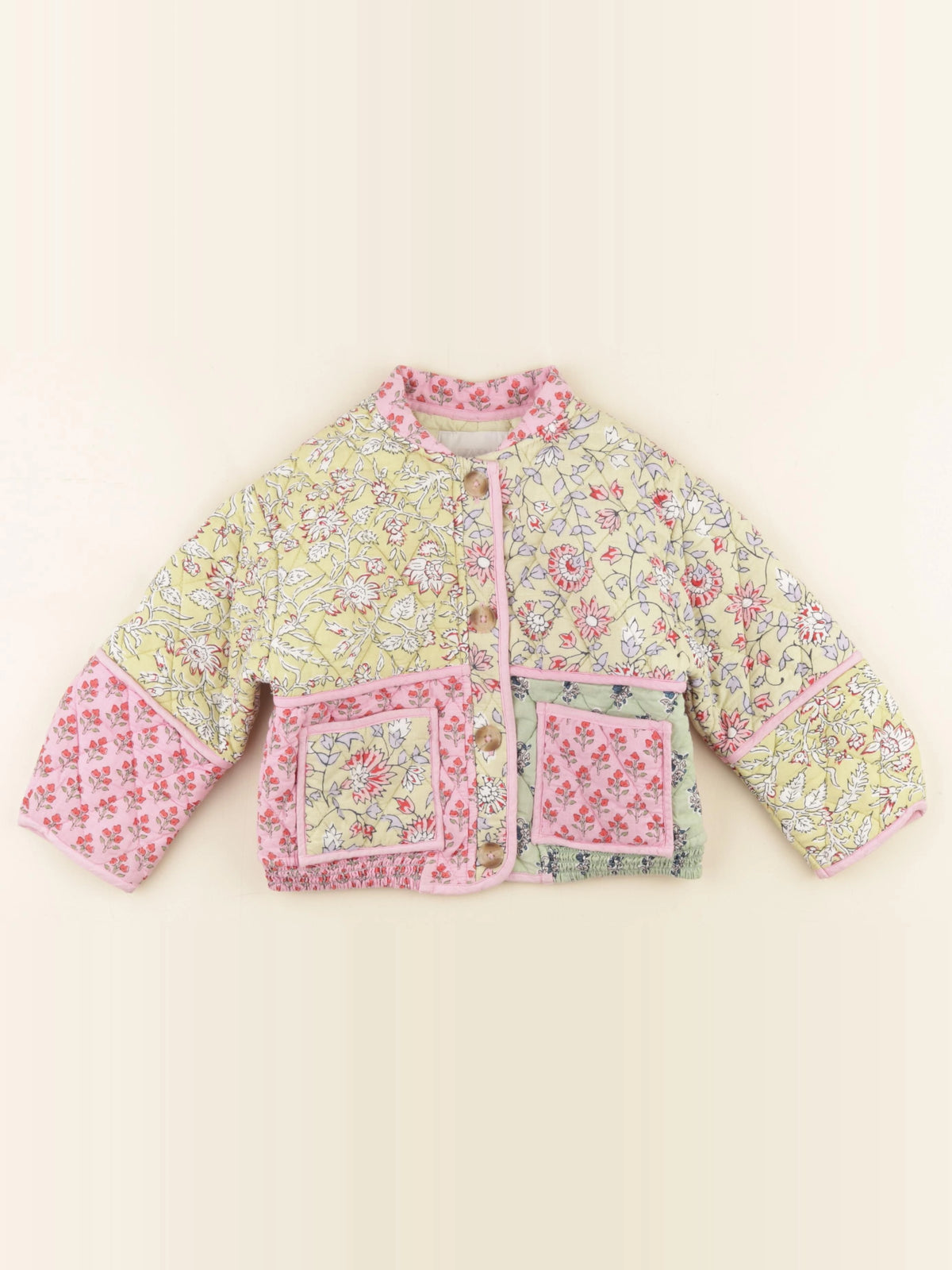 Zara - veste doublé multicolore - 3 ans