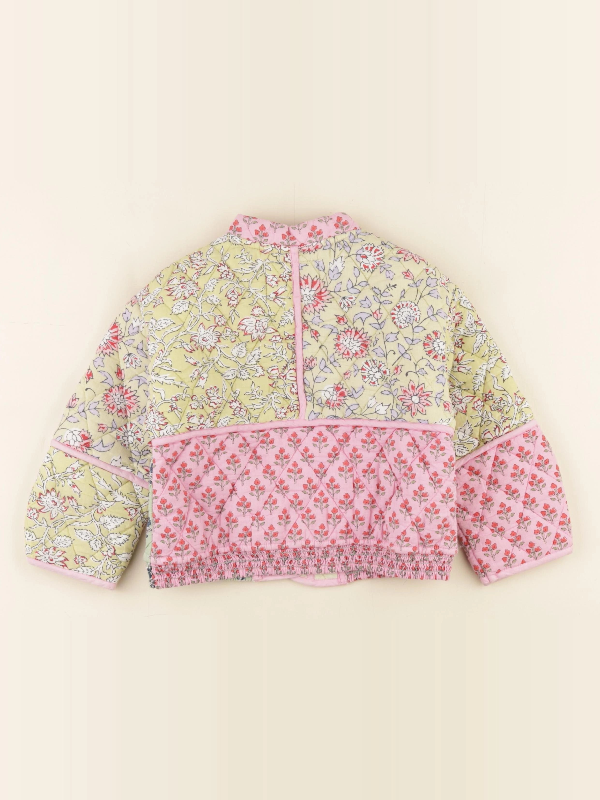 Zara - veste doublé multicolore - 3 ans