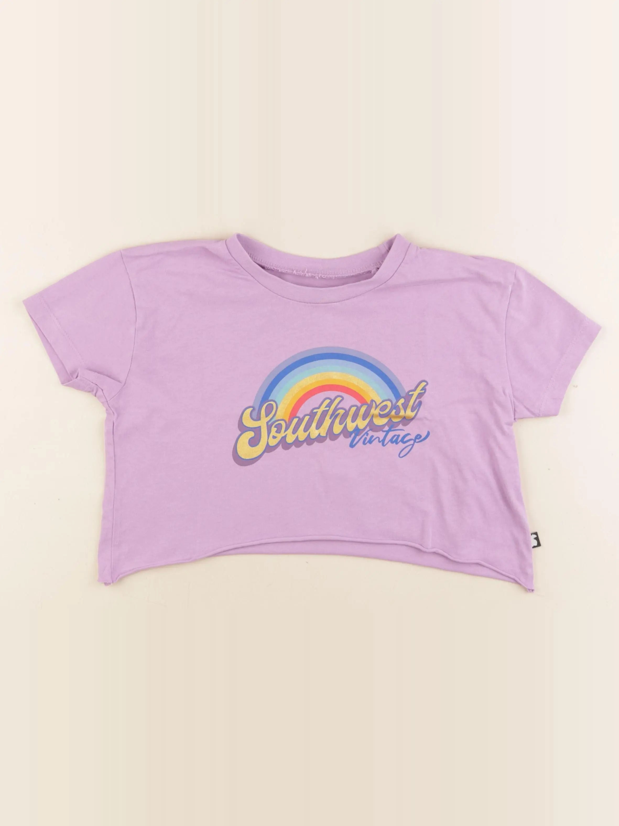 Southwest - tee-shirt court violet - 8/10 ans