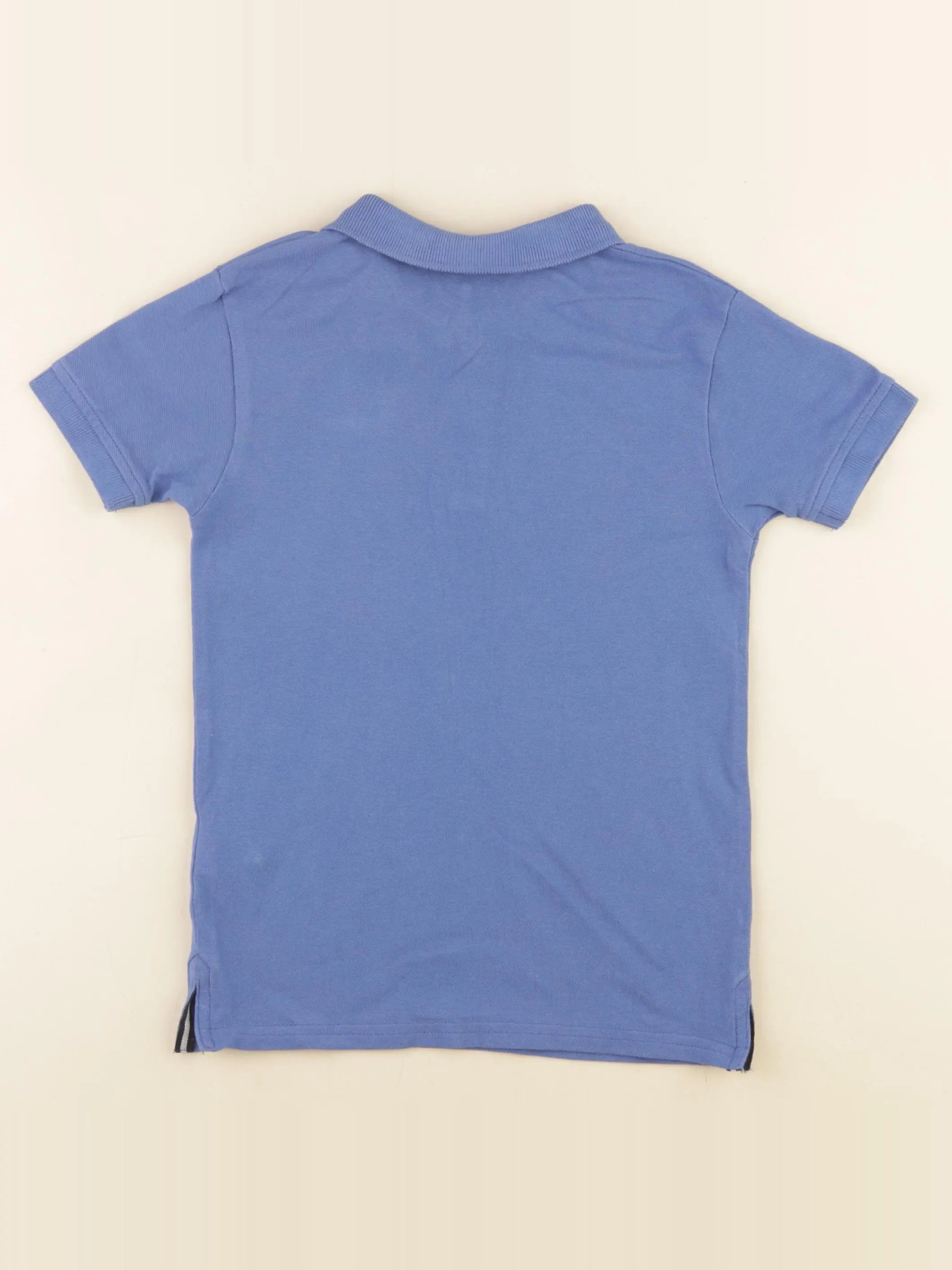 Vertbaudet - polo bleu - 6 ans