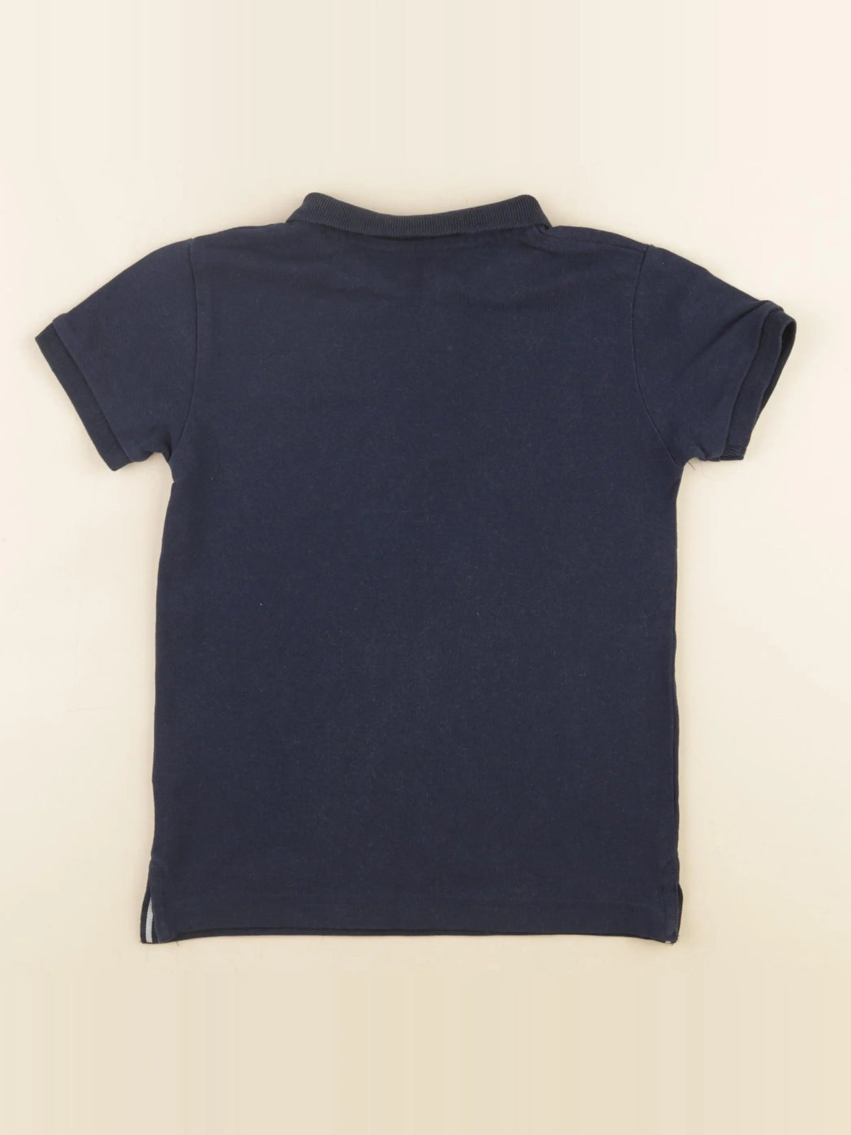 Vertbaudet - polo bleu - 6 ans