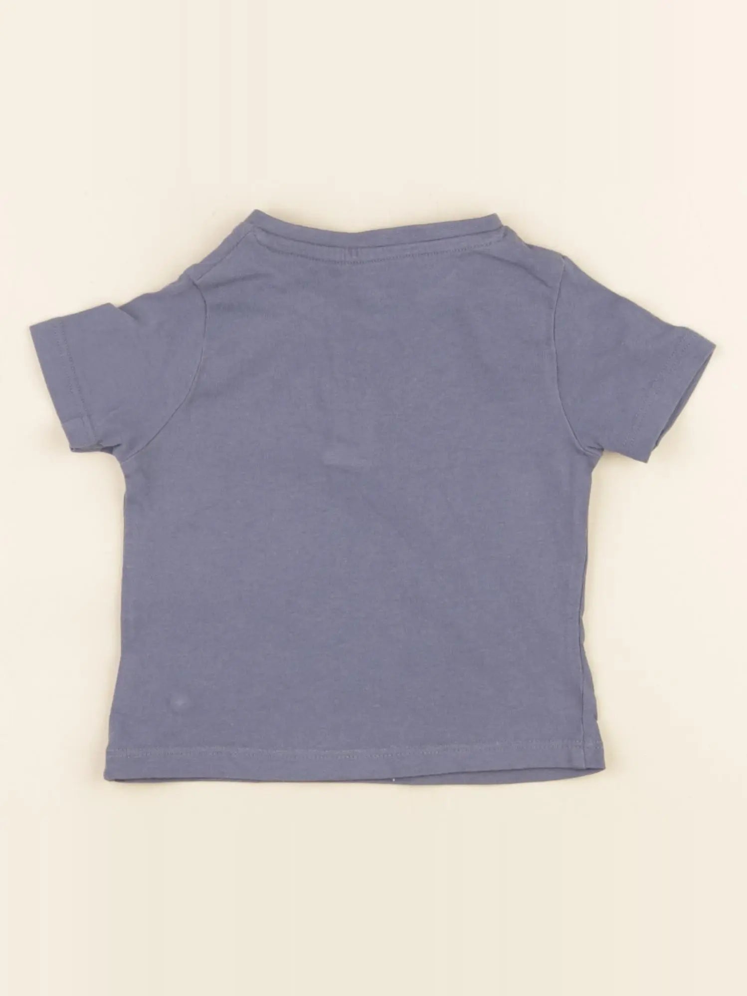 Vertbaudet - tee-shirt bleu - 6 mois