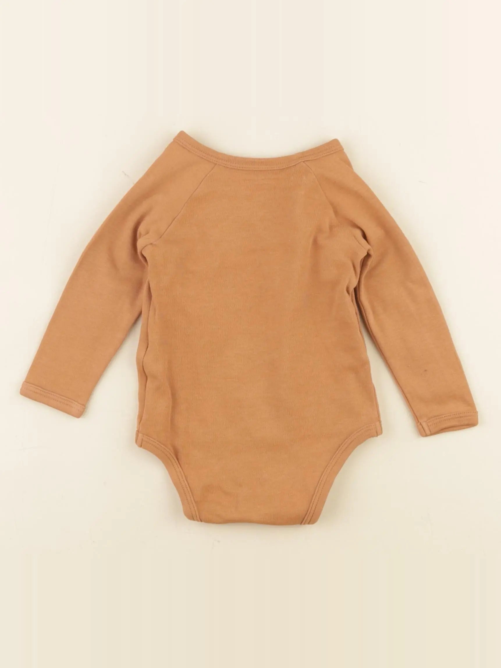 Vertbaudet - body marron - 6 mois