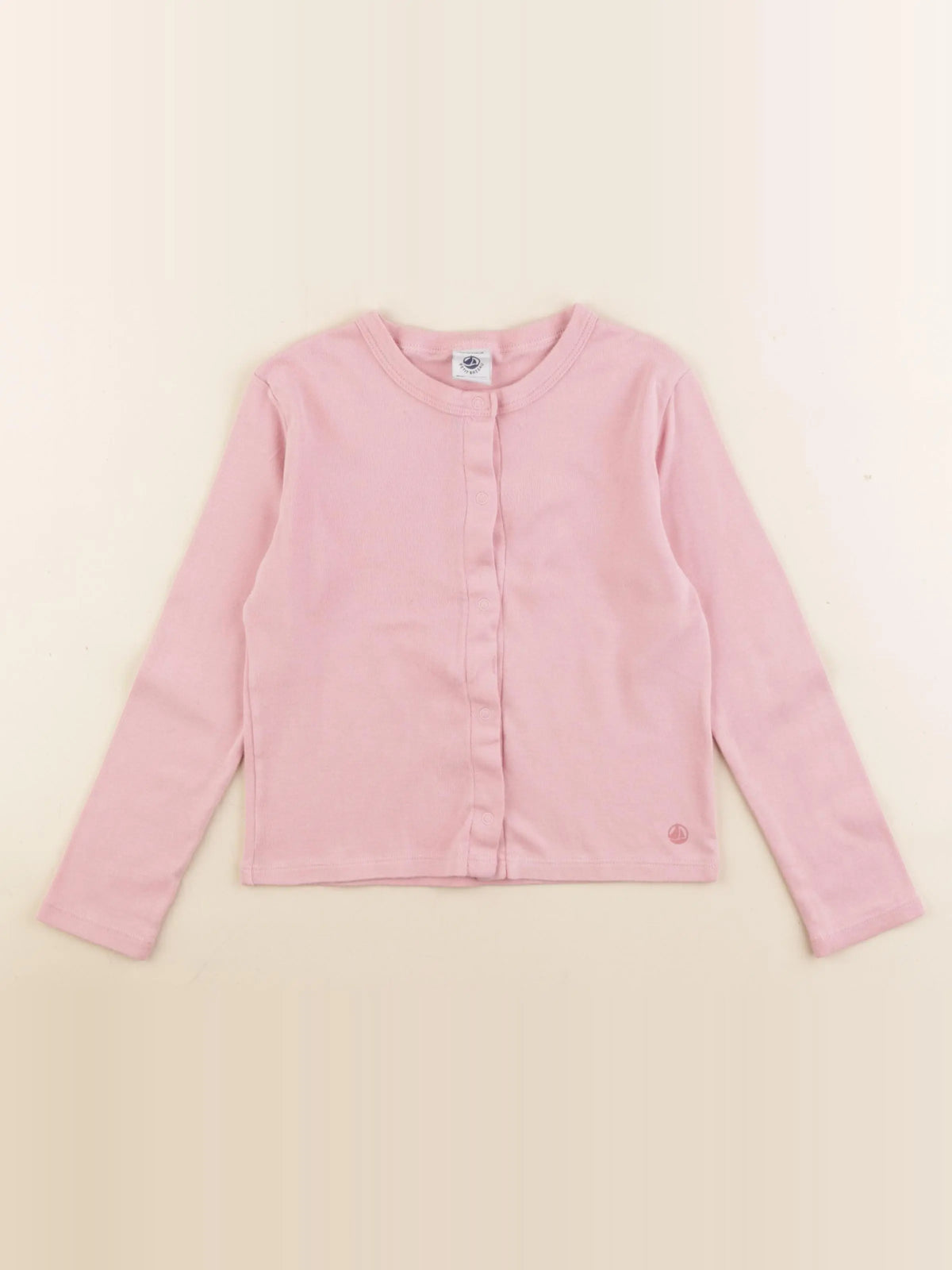 Petit Bateau - tee-shirt rose - 6 ans