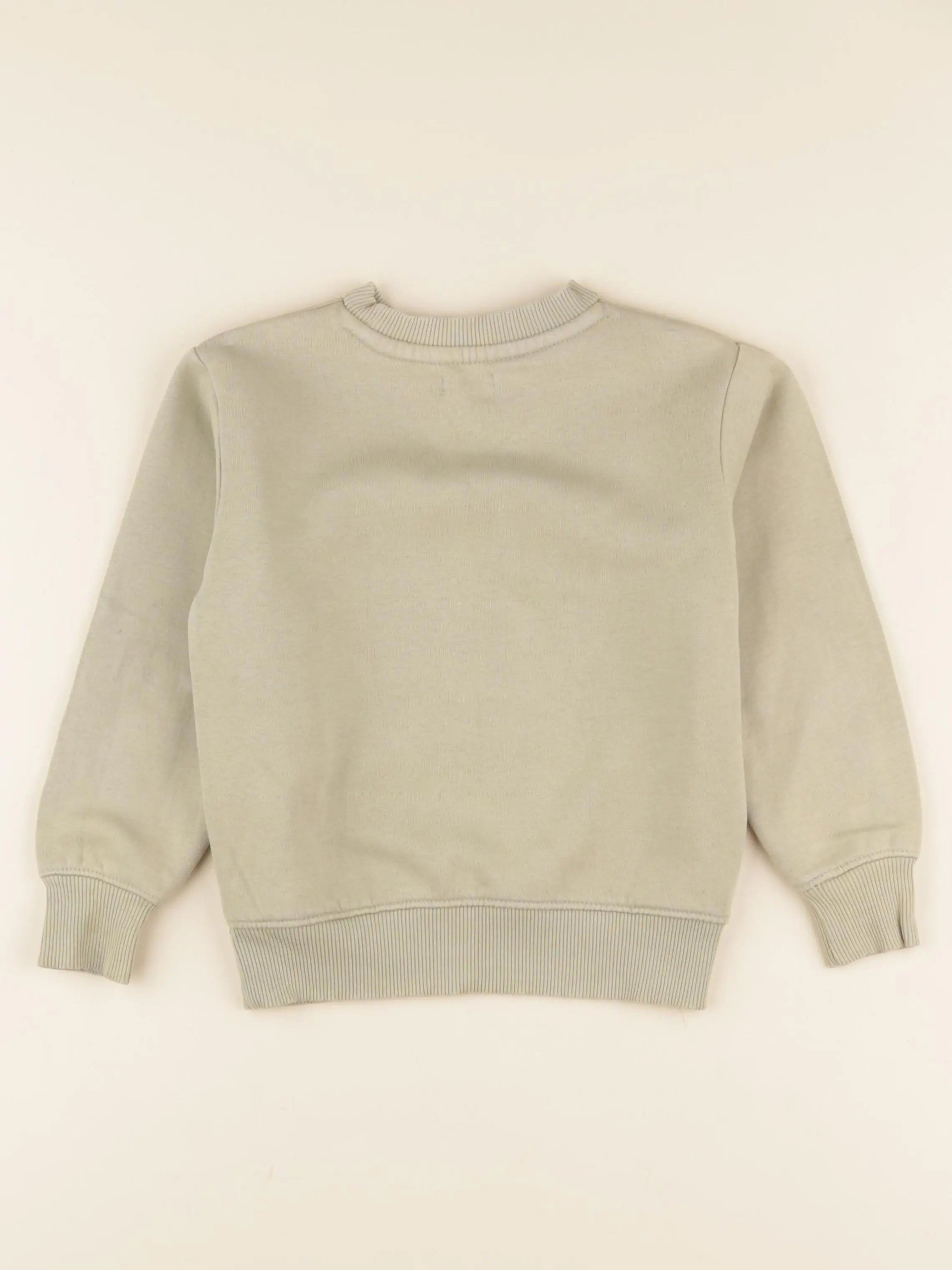 Vertbaudet - sweat marron - 6 ans