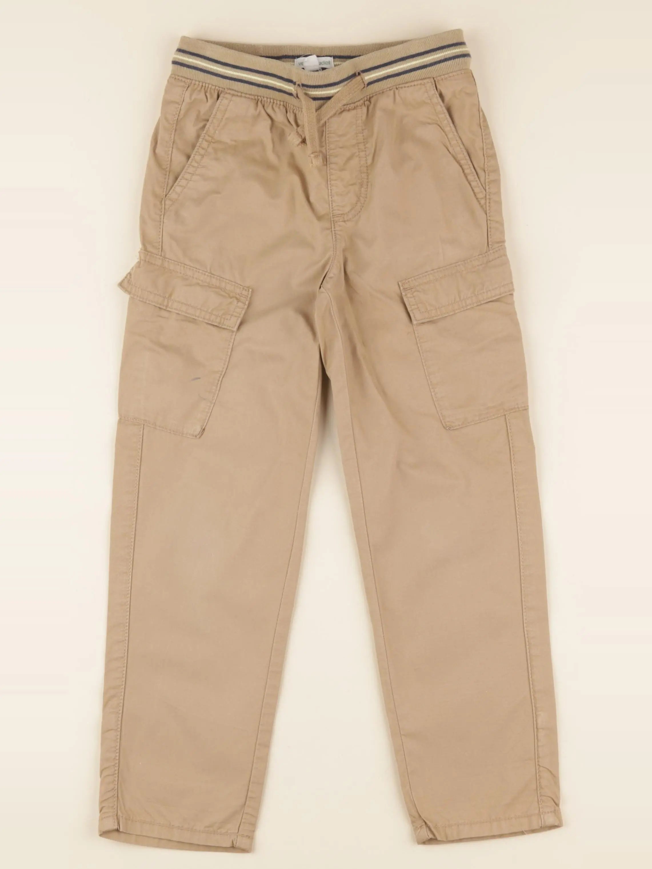 Vertbaudet - pantalon marron - 6 ans