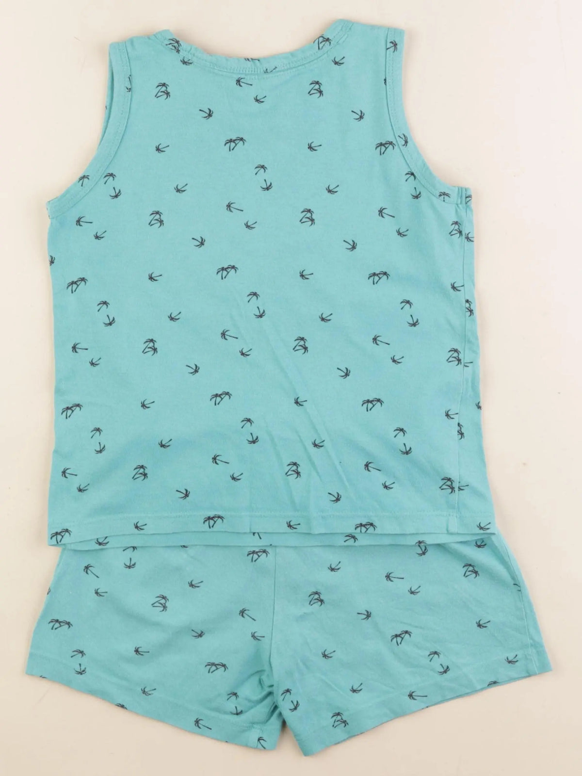 Vertbaudet - pyjama coton bleu - 6 ans