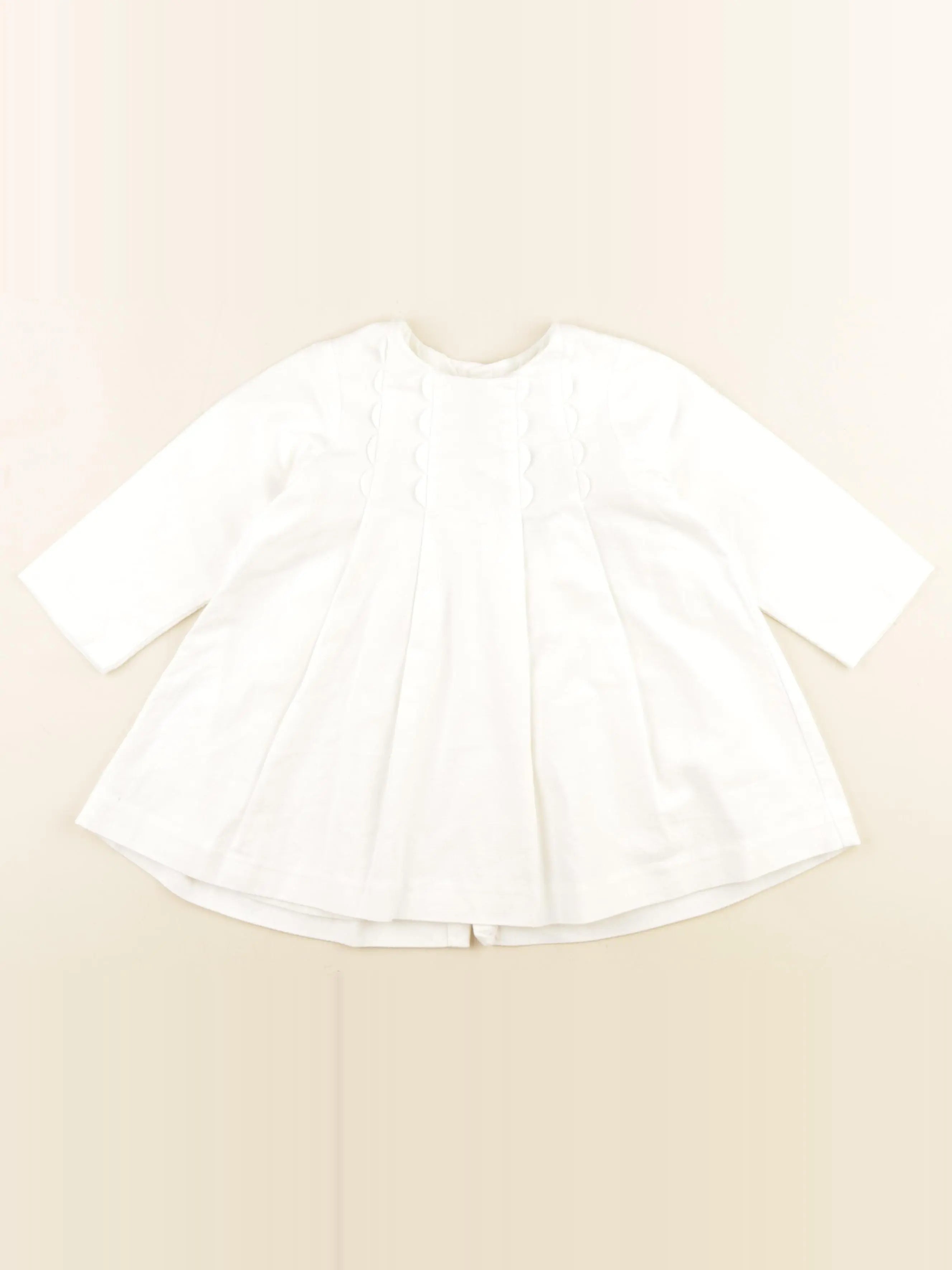 Jacadi - robe blanc - 18 mois