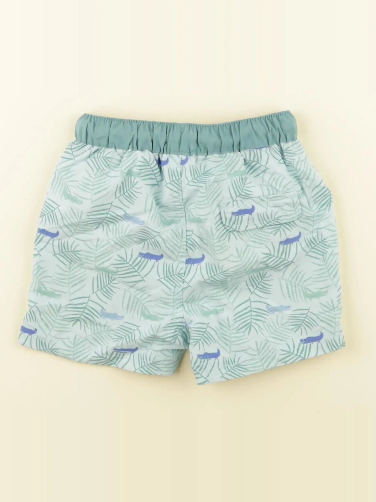 Vertbaudet - maillot de bain vert - 12 mois